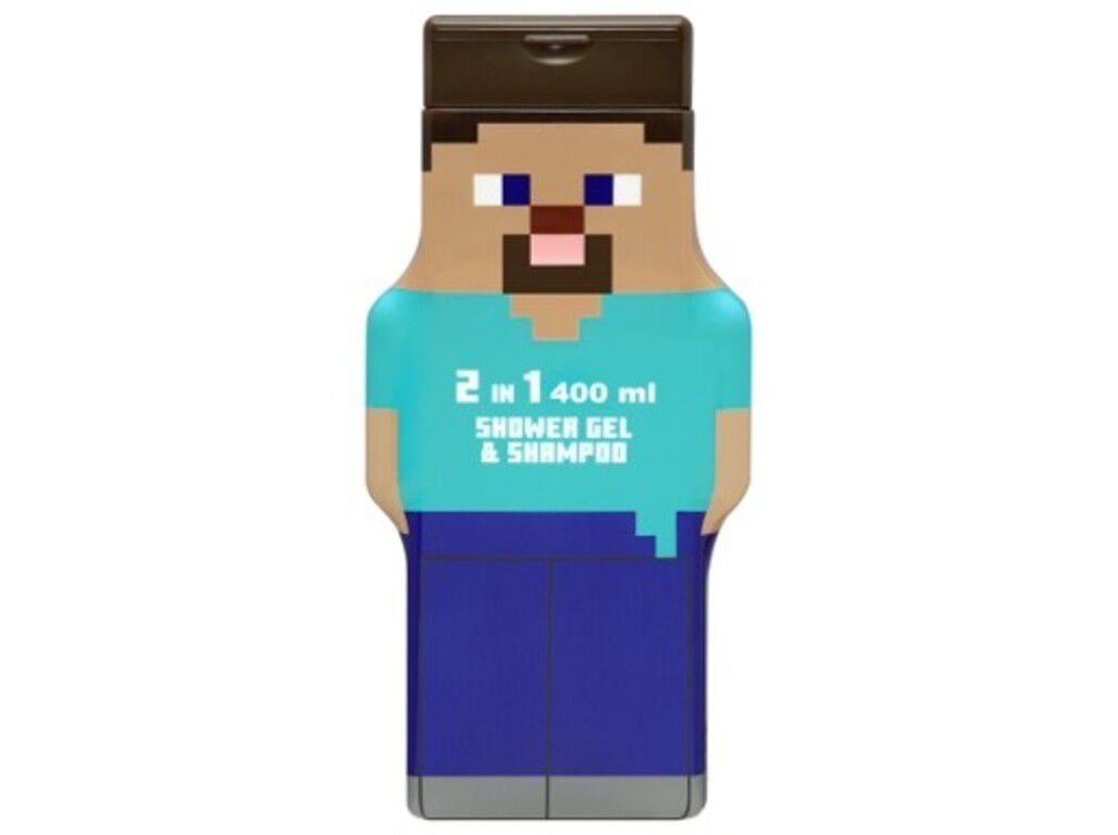 GEL DE BANHO MINECRAFT 2 EM 1 400 ML image number 1