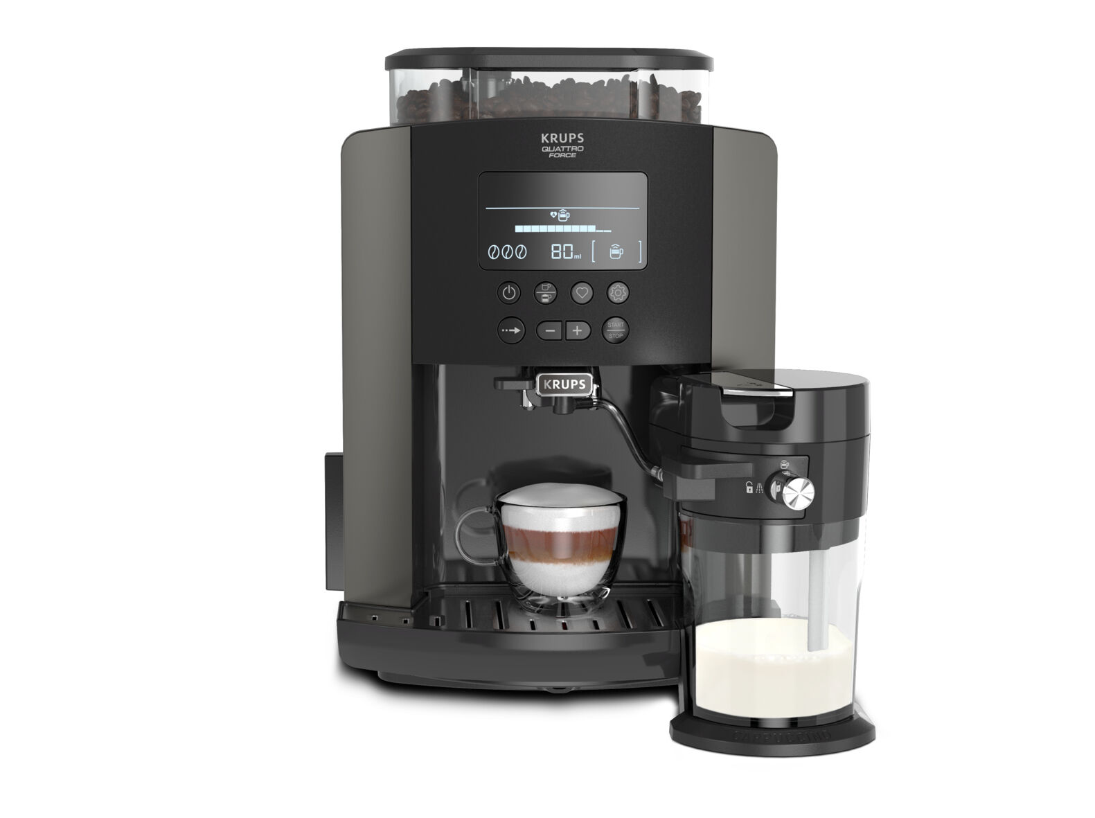 M&Aacute;QUINA CAF&Eacute; EXPRESSO KRUPS EA819E10 AUTOM&Aacute;TICA ESSENTIAL AR&Aacute;BICA LATTE