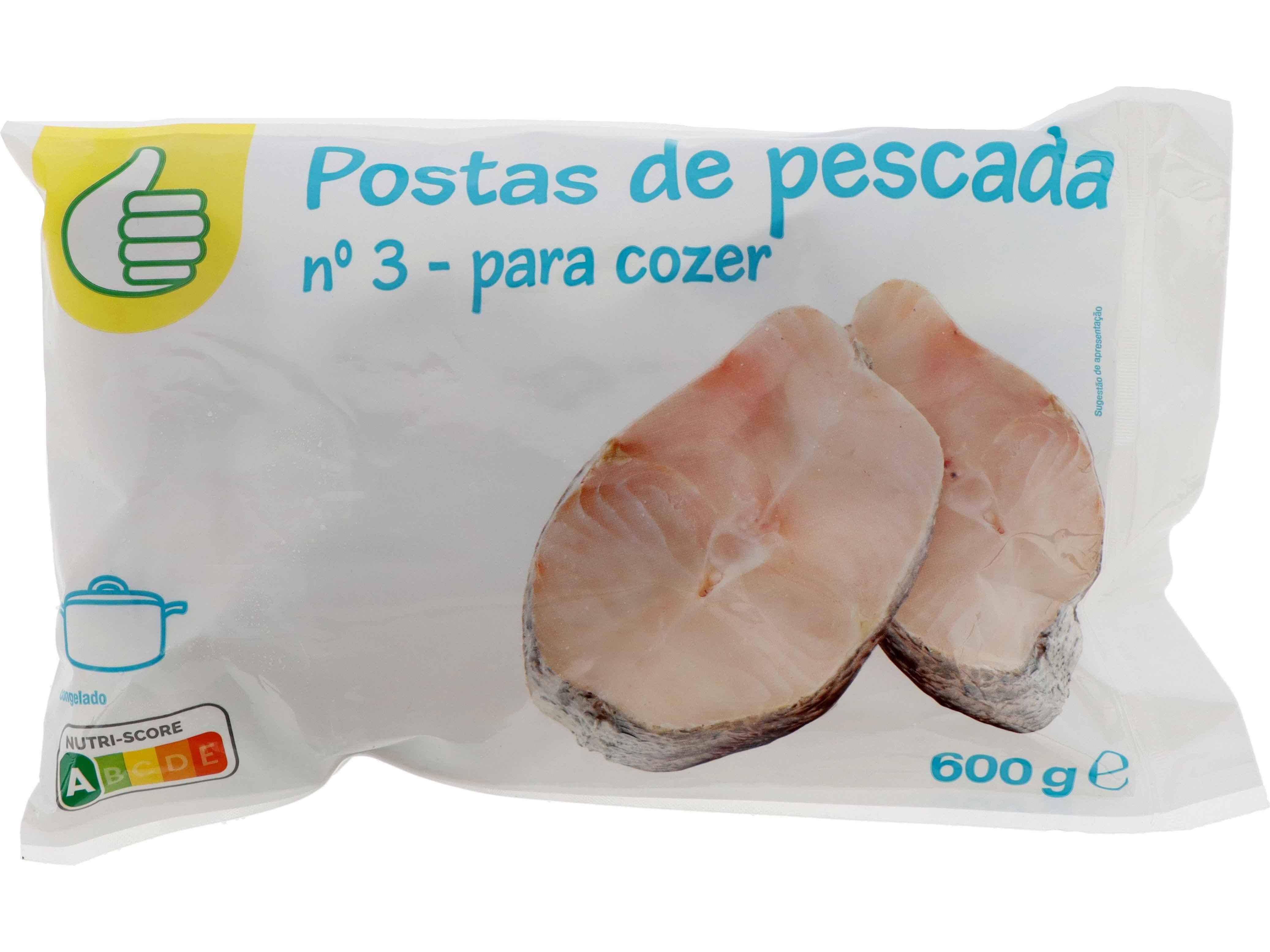 POSTA PESCADA N&ordm;3 POLEGAR PARA COZER 600G
