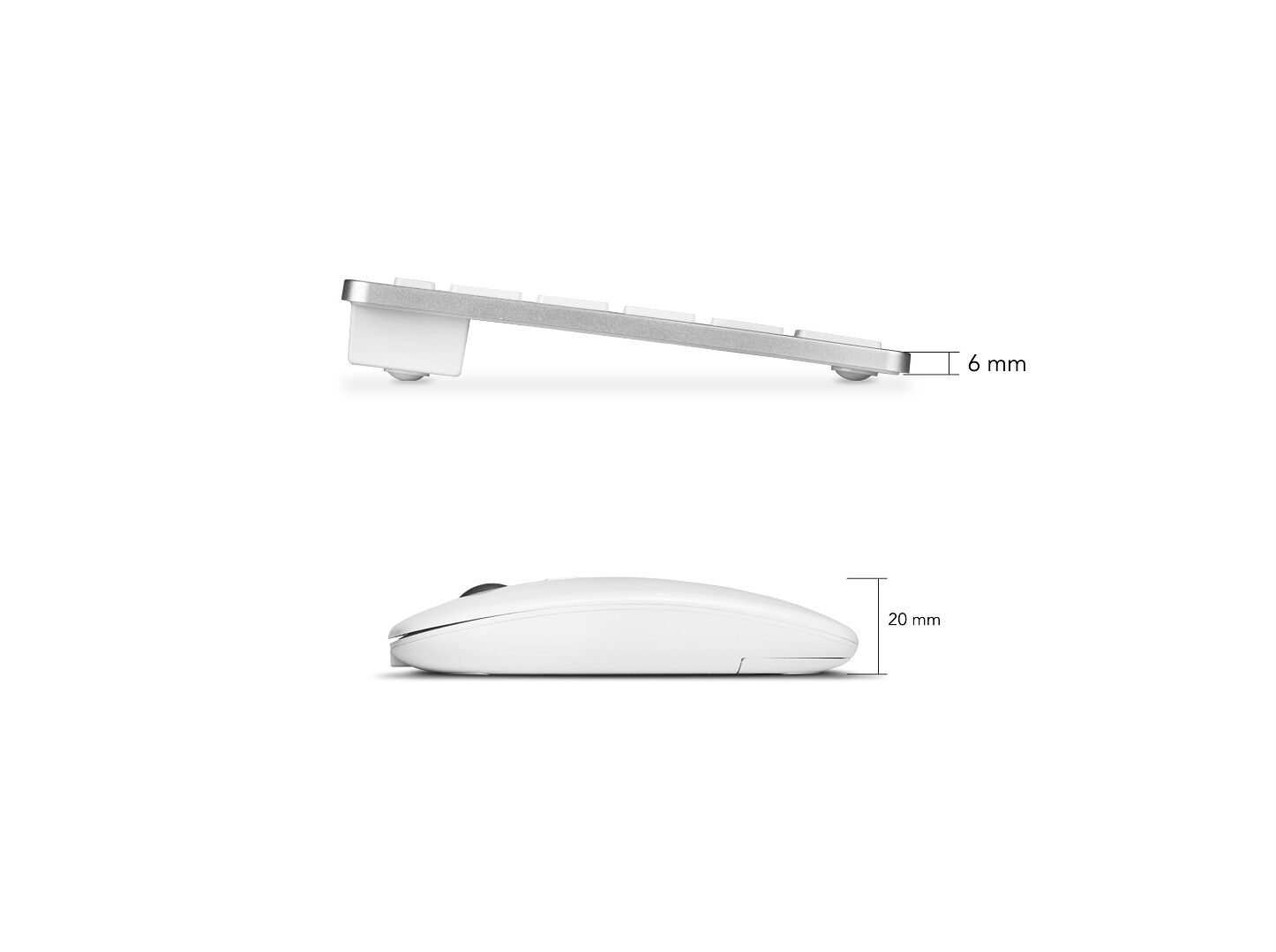 TECLADO + RATO SEM FIOS SUBBLIM SUBKBC-OCO015 MULTIDISPOSITIVOS image number 2