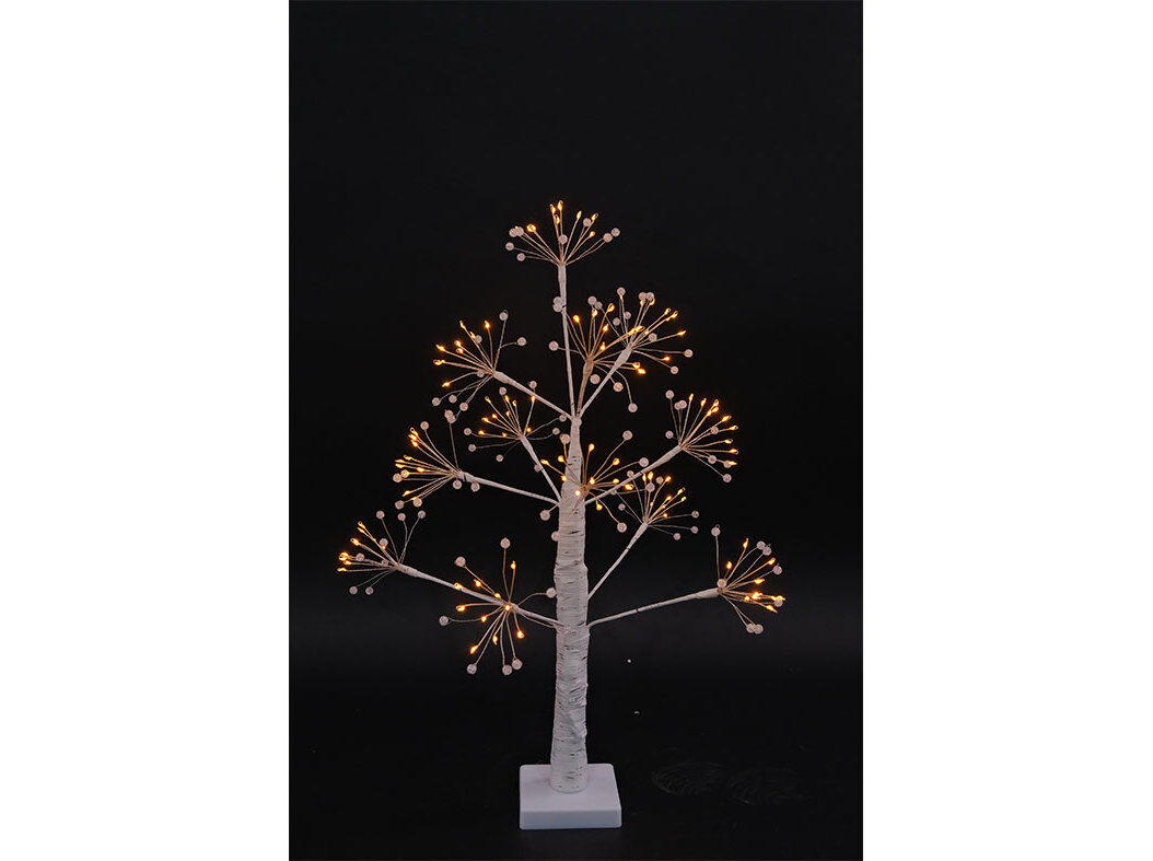 &Aacute;RVORE ILUMINADA ACTUEL INTERIOR COM 120LED LUZ AMARELO 60CM