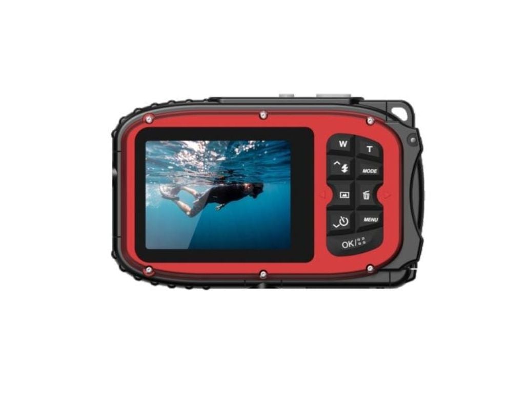 CAMERA DIGITAL AGFA WP6000RD VERMELHO WATERPROOF image number 1