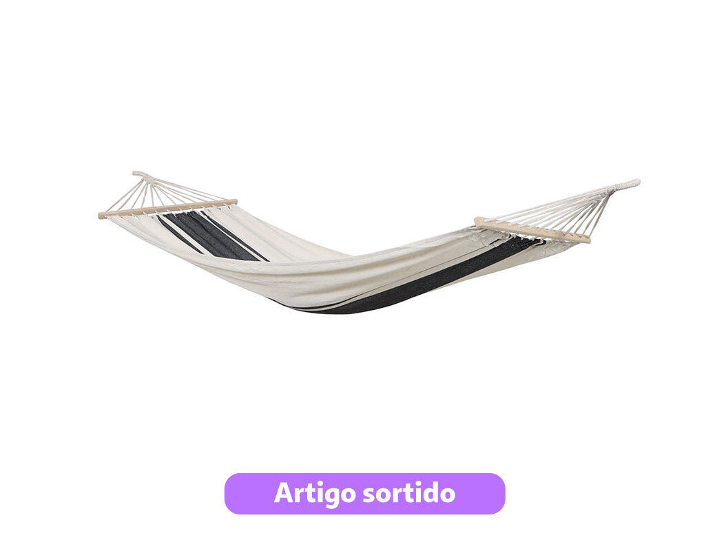 CAMA REDE POLIALGOD&Atilde;O GARDENSTAR 200X100CM CORES SORTIDAS