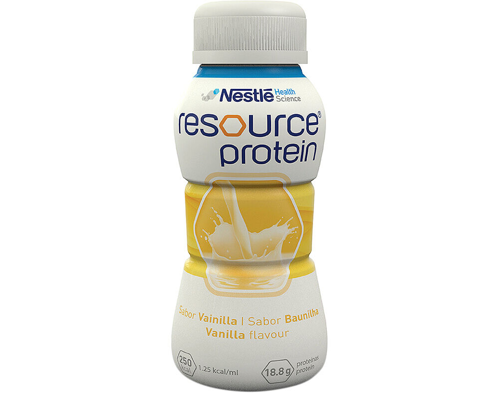 ALIMENTO DIET&Eacute;TICO RESOURCE PROTE&Iacute;NA BAUNILHA 4X200ML image number 0