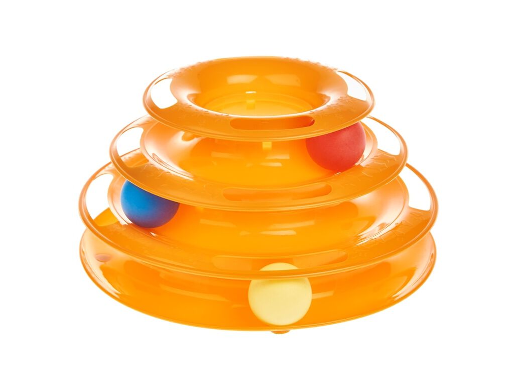 BRINQUEDO PARA GATO AUCHAN COM BOLA INTERATIVA