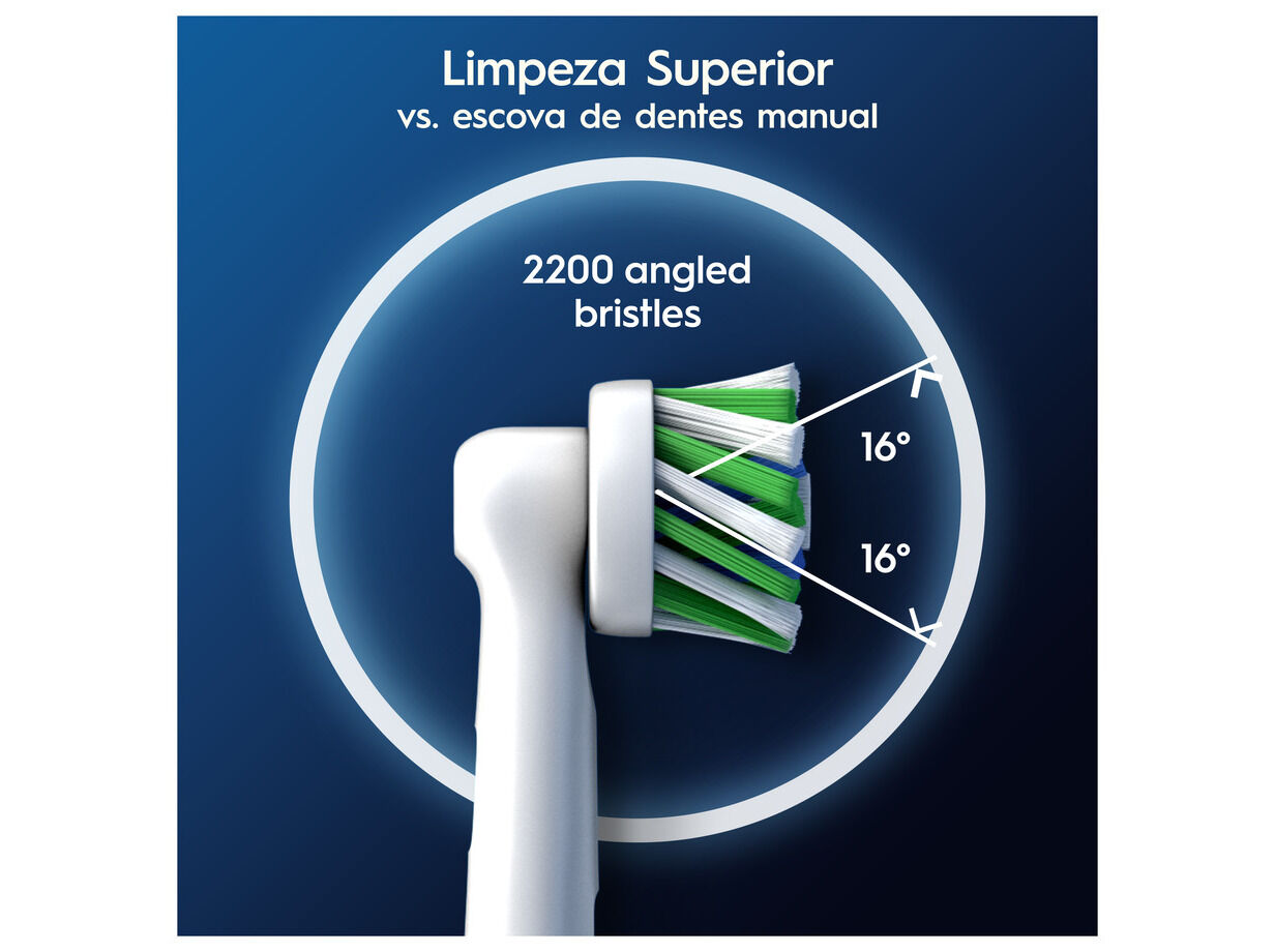 RECARGA ORAL B PRO CROSS ACTION WHITE 6CT image number 2