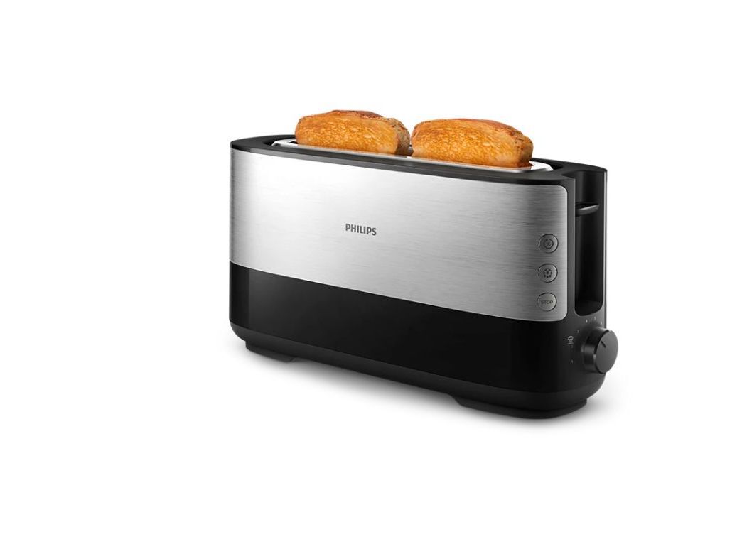 TORRADEIRA 1 FENDA PHILIPS HD2692/90 INOX 950W