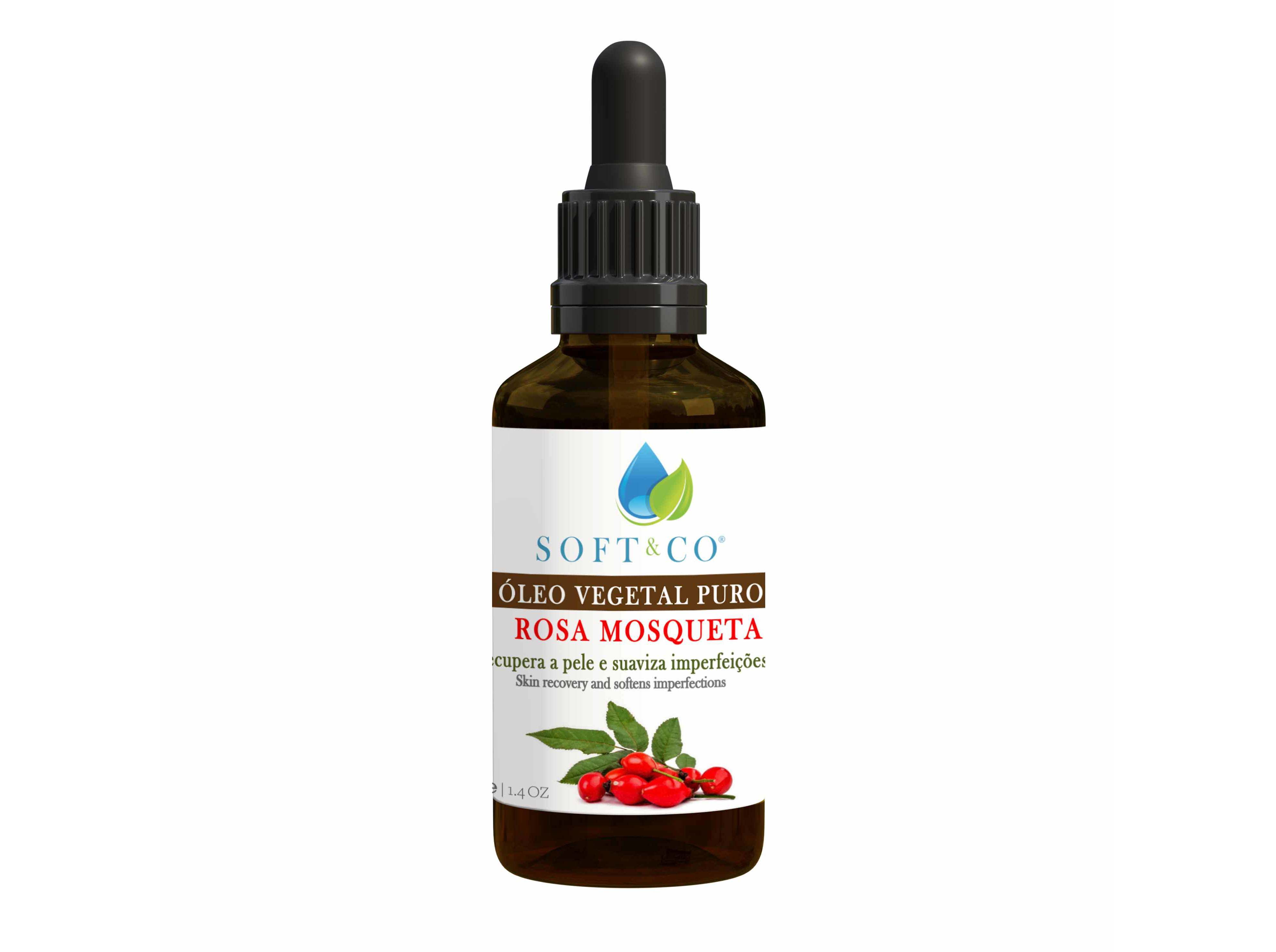 &Oacute;LEO PURO DE ROSA MOSQUETA SOFT&CO 40ML