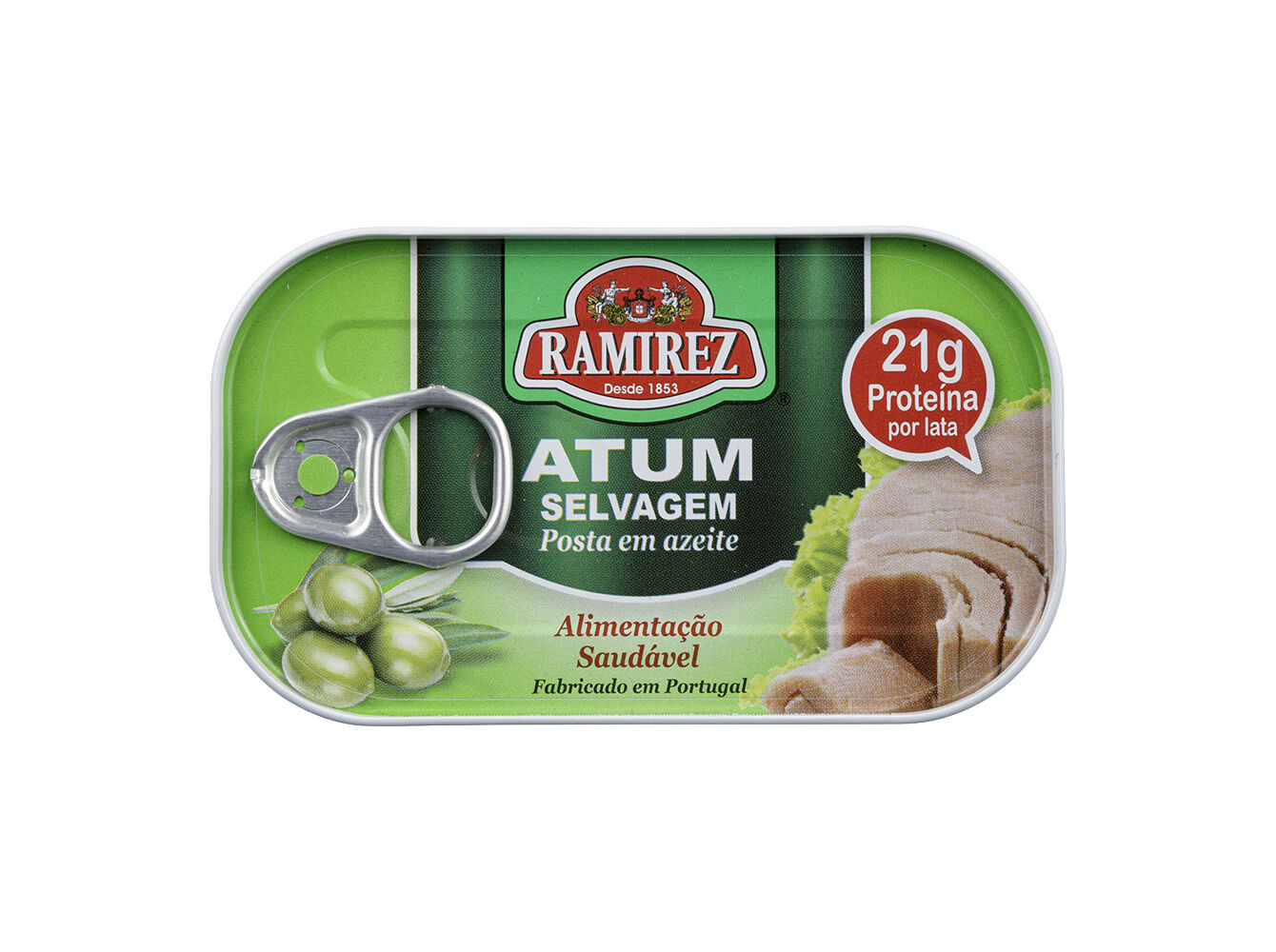 ATUM EM AZEITE RAMIREZ 120G+10%GRATIS 120(86)G