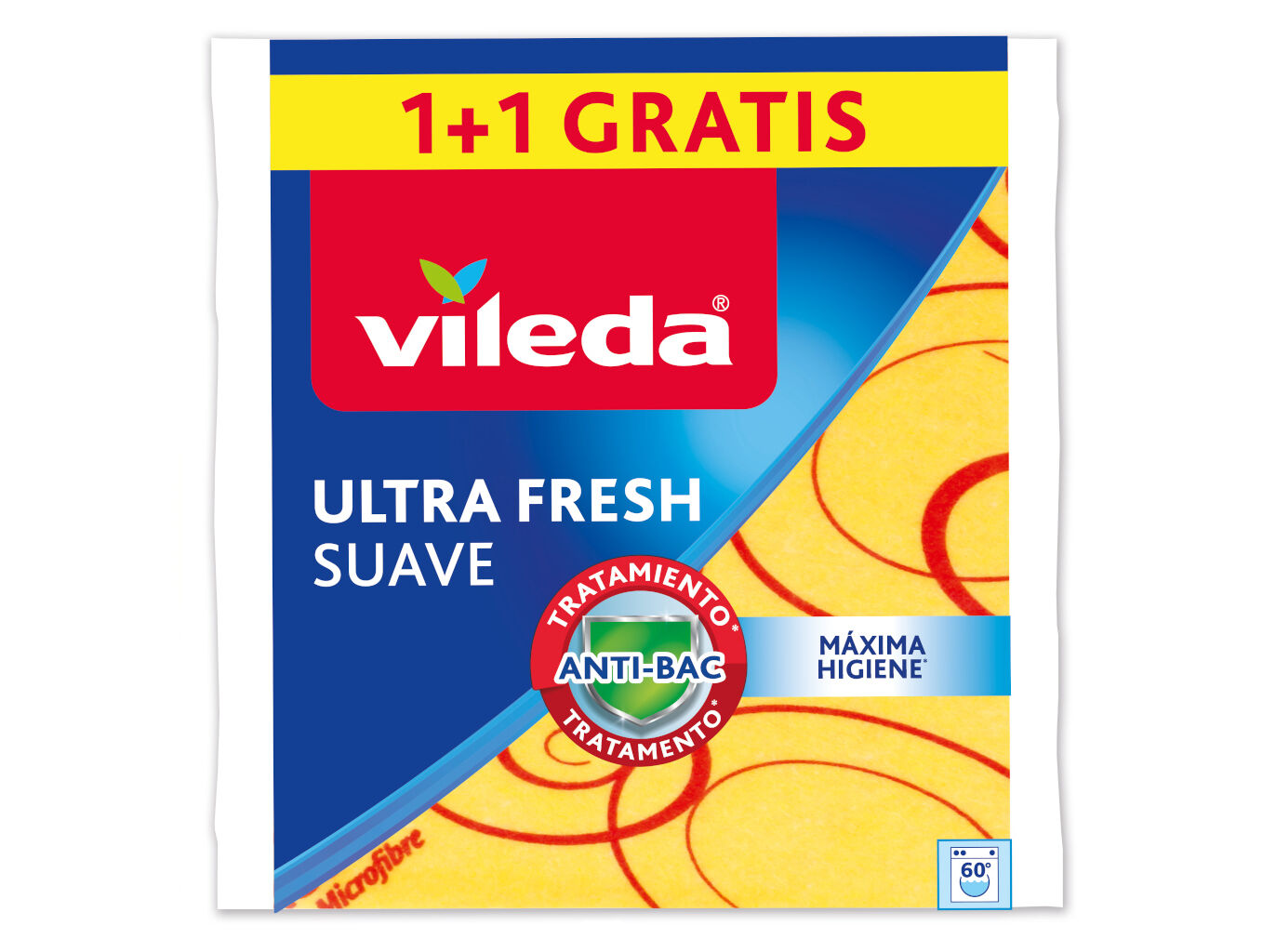 PANO MULTIUSOS VILEDA SUAVE ULTRAFRESH 2UN image number 0