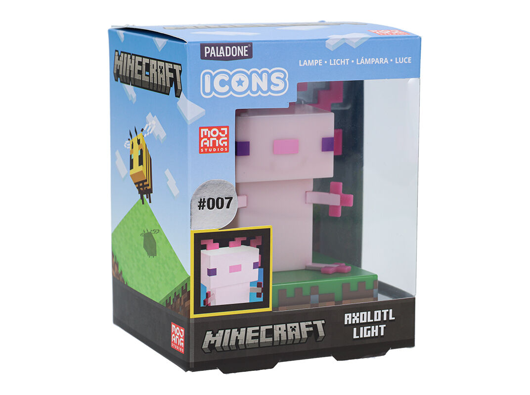 ICON LIGHT AXOLOTL MINECRAFT image number 2