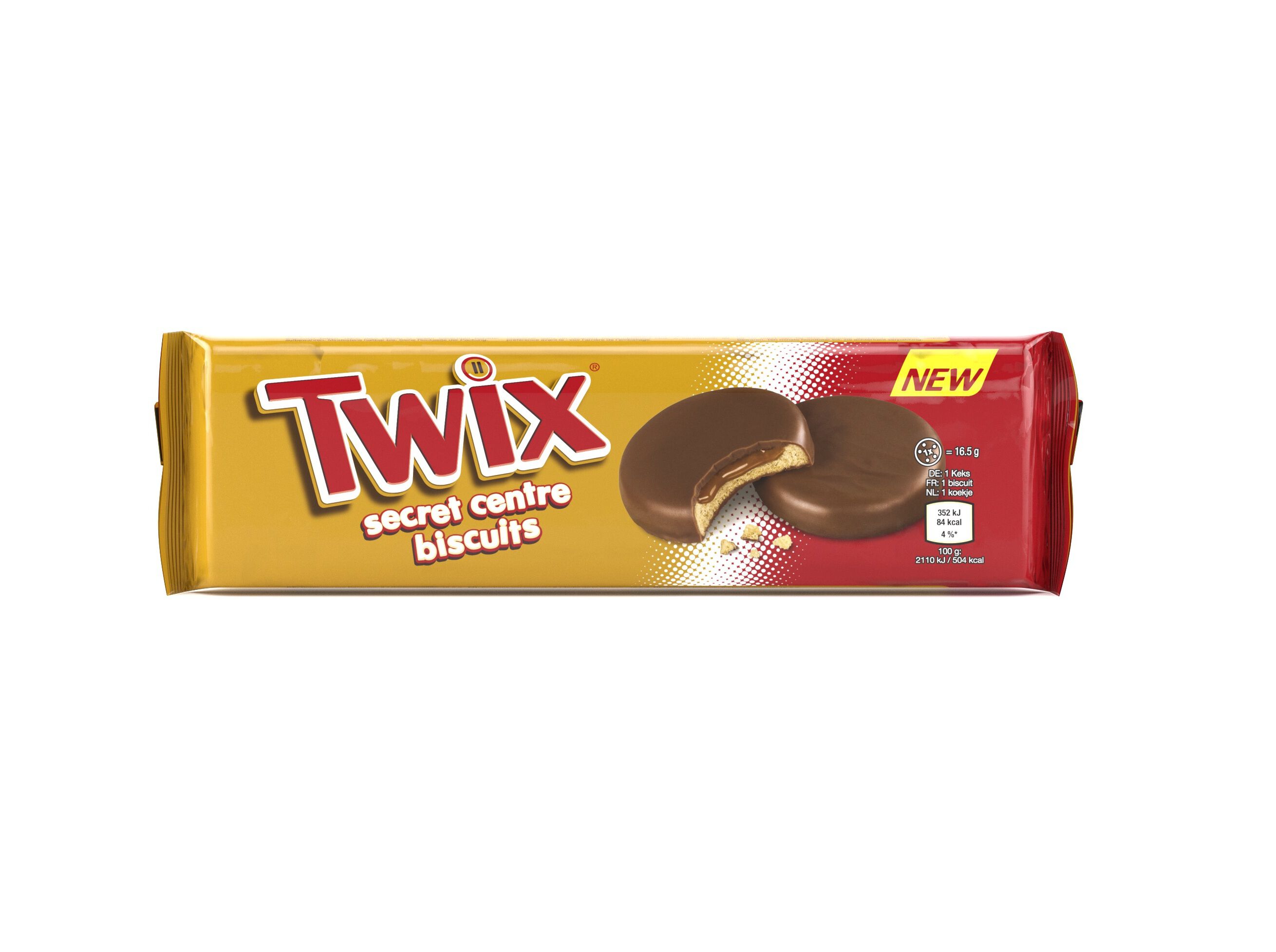 BOLACHA TWIX SECRET CENTRE 132 G image number 0