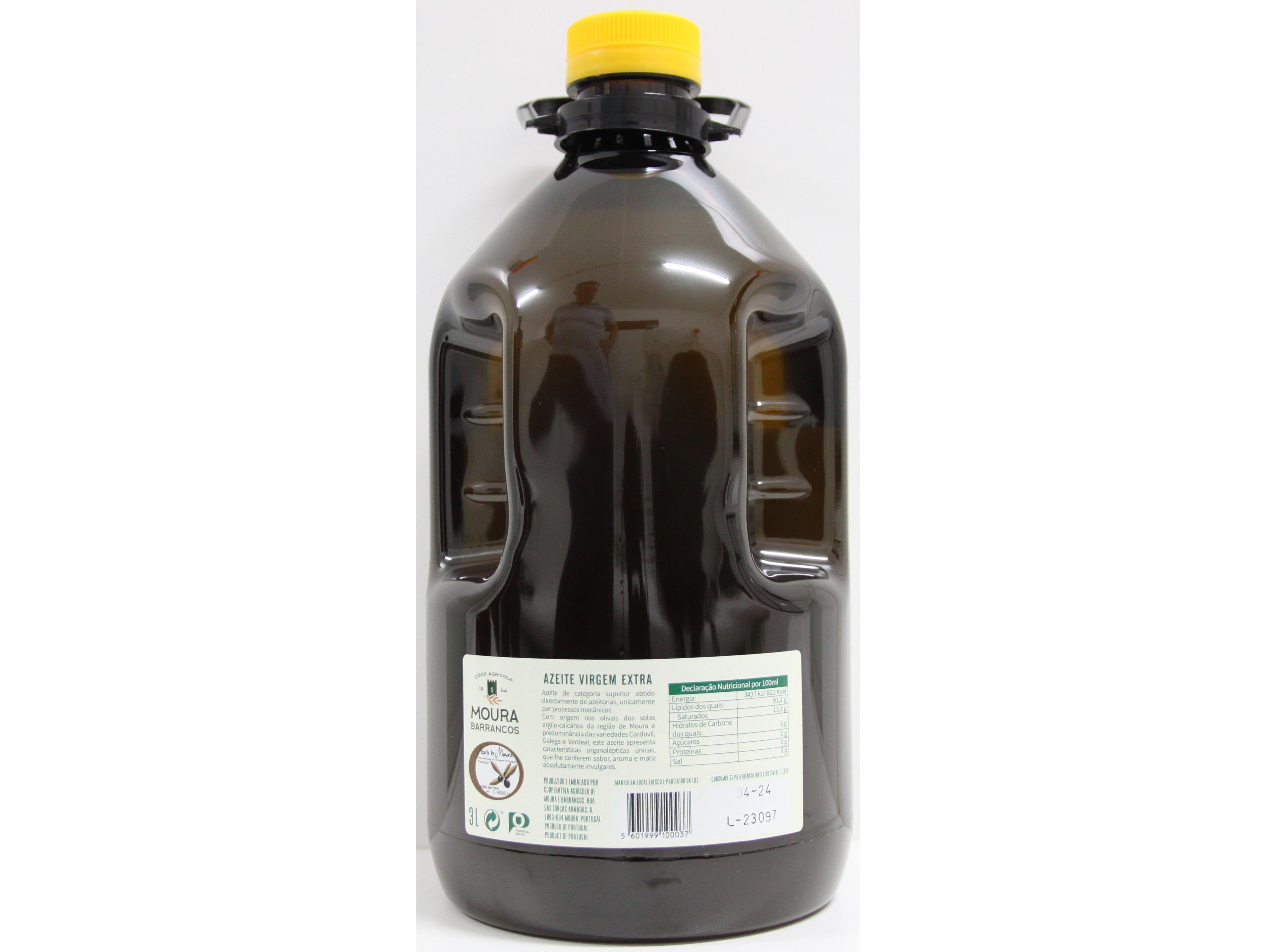 AZEITE VIRGEM EXTRA MOURA PET ESCURO 3L image number 1