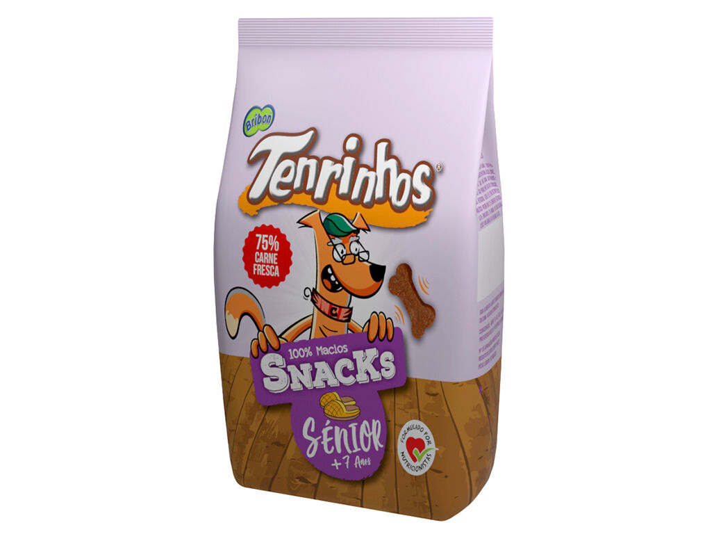 SNACKS PARA C&Atilde;O BRIBON TENRINHOS S&Eacute;NIOR 100G image number 1