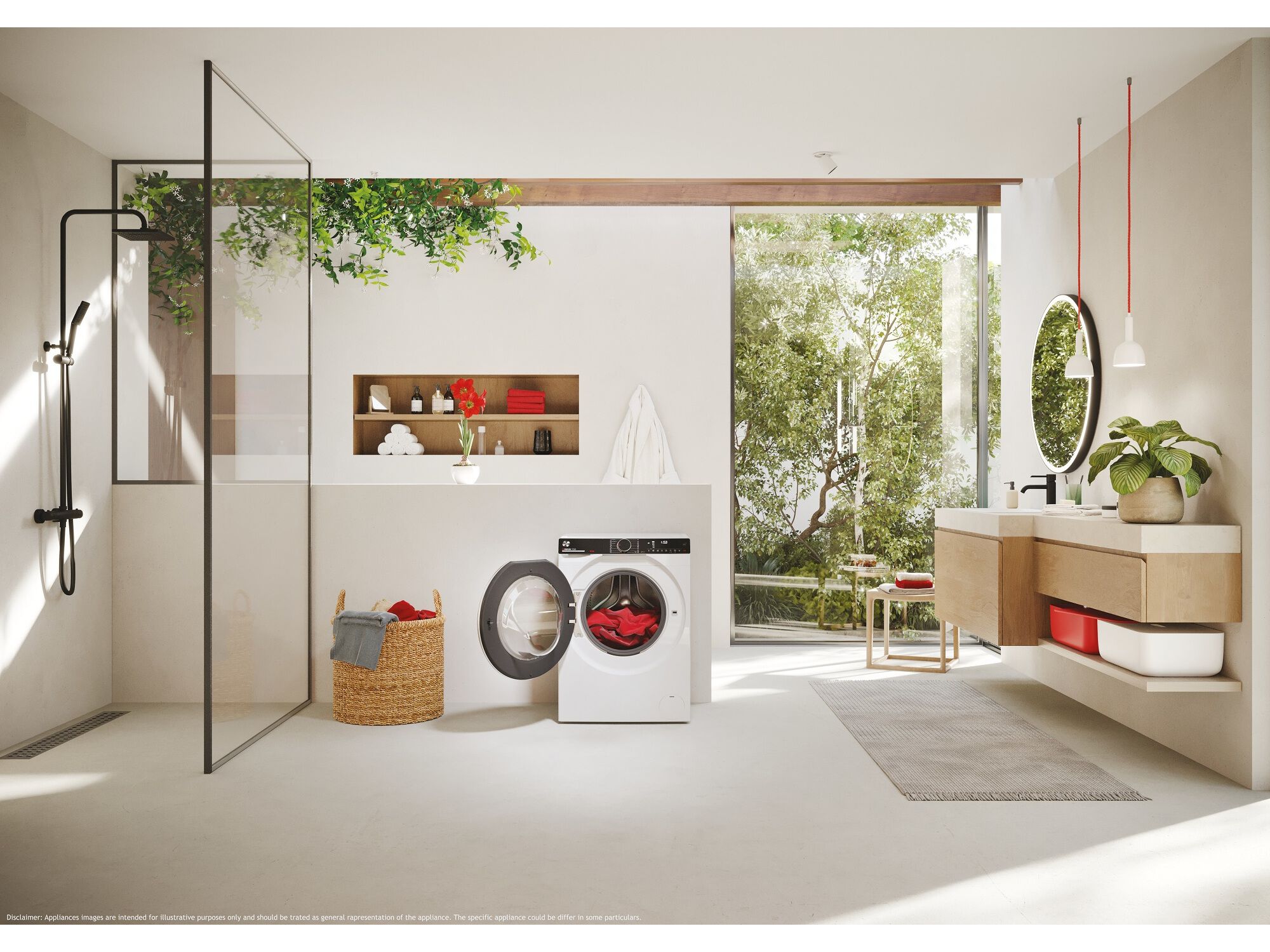 M&Aacute;QUINA LAVAR ROUPA HOOVER H7W 412MBC8-S image number 12