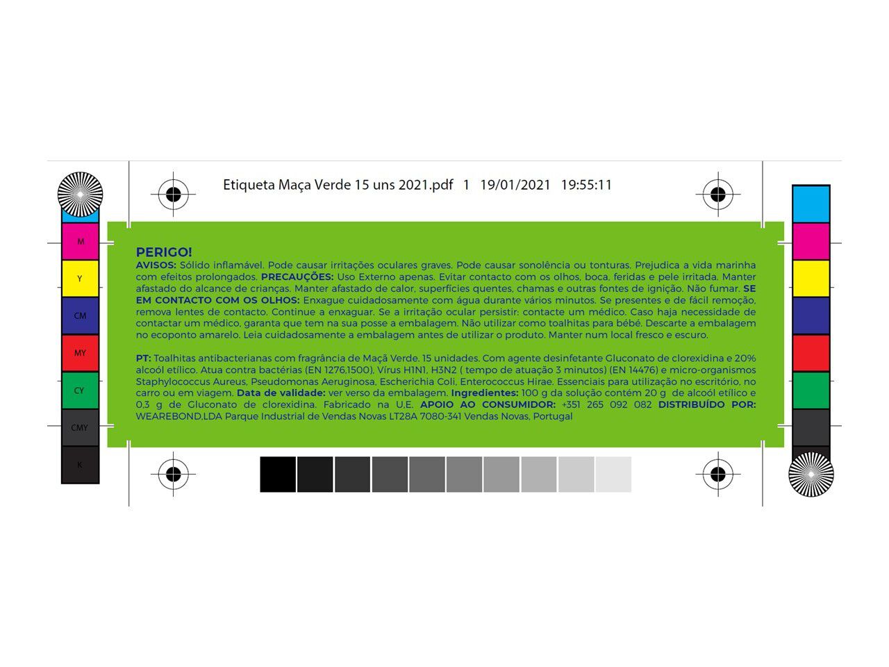 TOLAHITAS SEPTONA ANTIBACTER MA&Ccedil;&Atilde; VERDE 15 UN image number 1