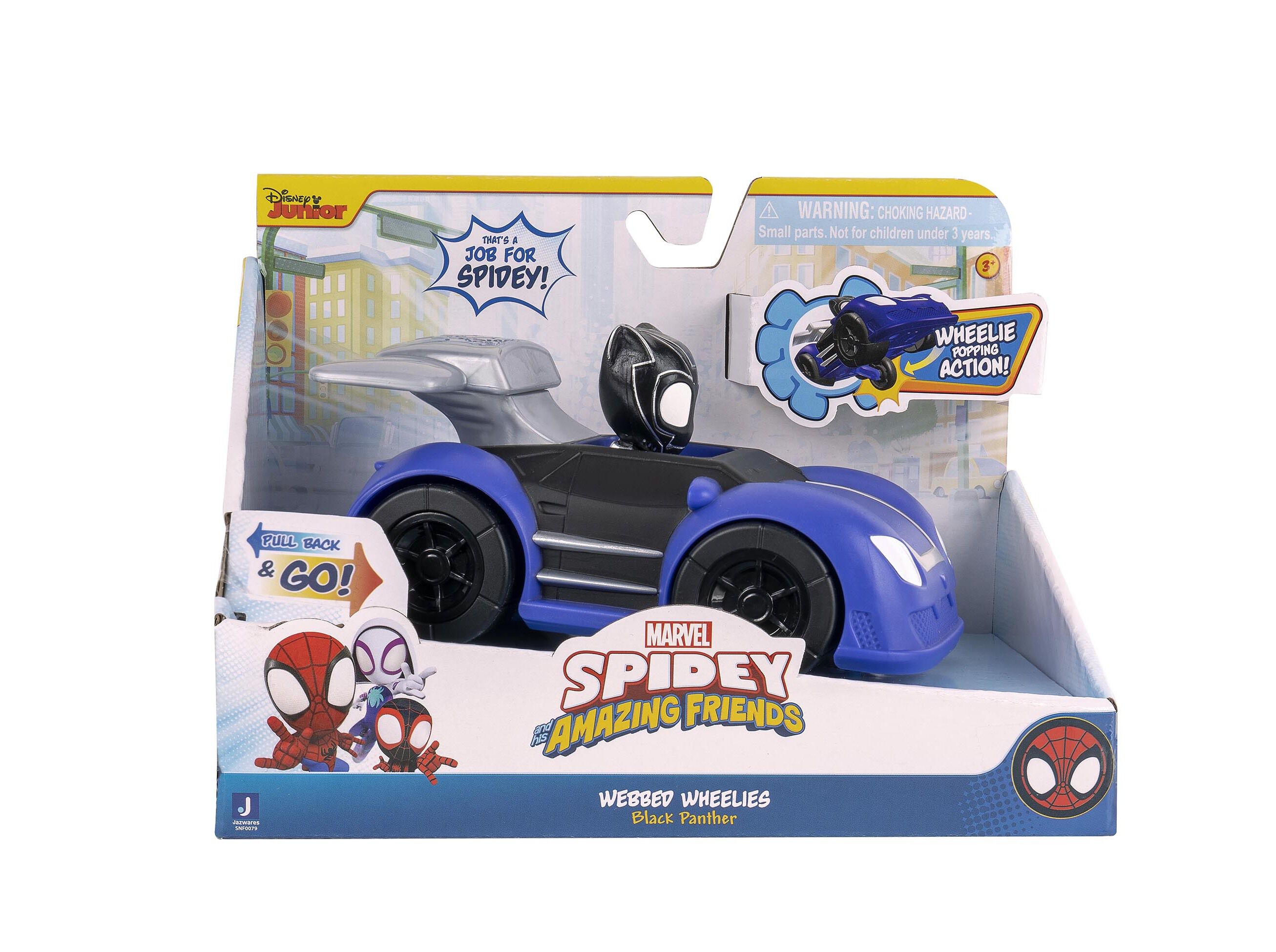 VE&Iacute;CULO WEBBED SPIDEY&FRIENDS WHEELIES CORES SORTIDAS image number 3