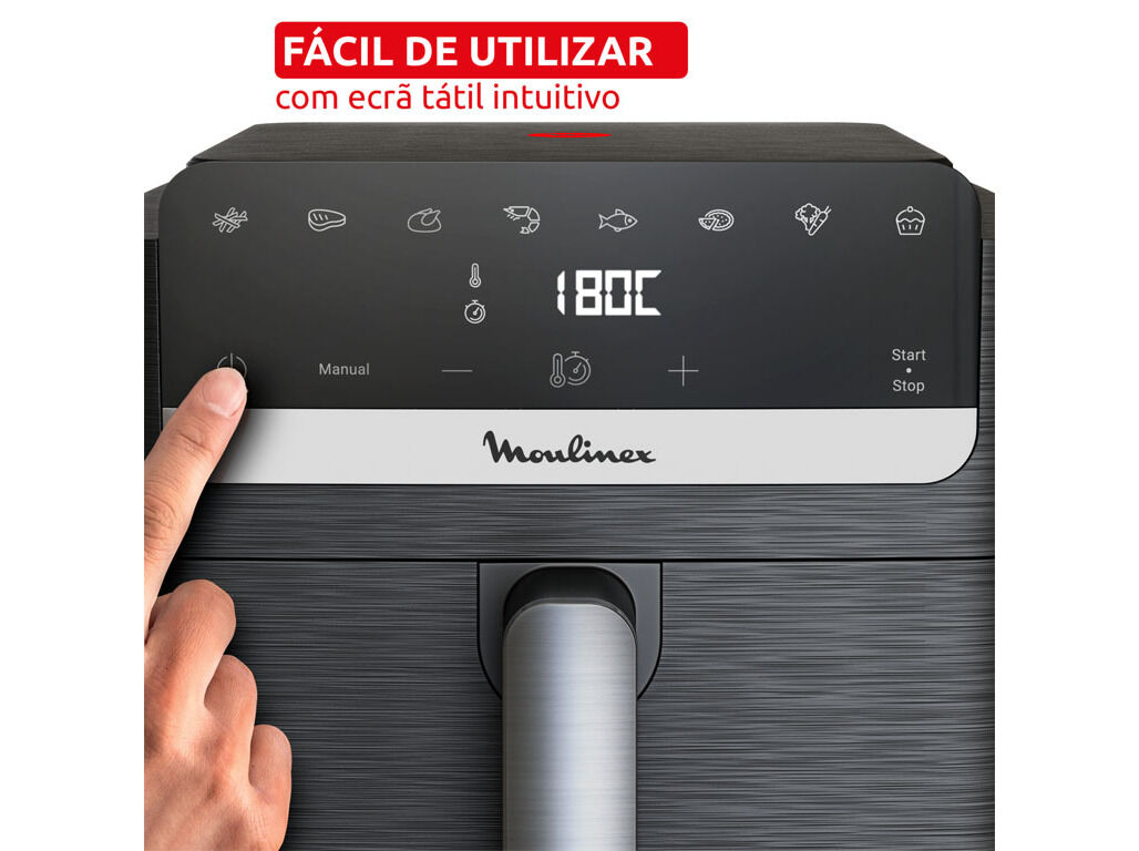 FRITADEIRA SEM &Oacute;LEO MOULINEX EZ8618F0 EASY FRY 7.5L image number 6