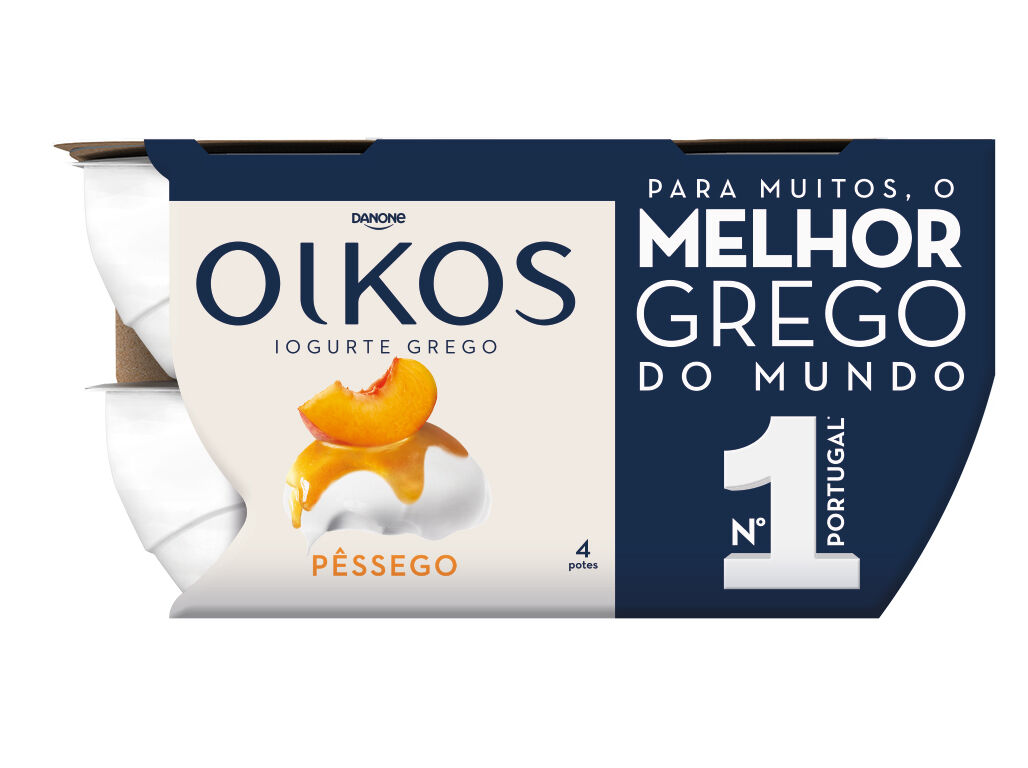 IOGURTE OIKOS DANONE GREGO P&Ecirc;SSEGO 4X110G image number 0
