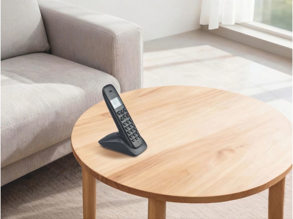 TELEFONE SEM FIOS QILIVE Q.4481 COM ATENDEOR ELETR&Oacute;NICA PRETO image number 2