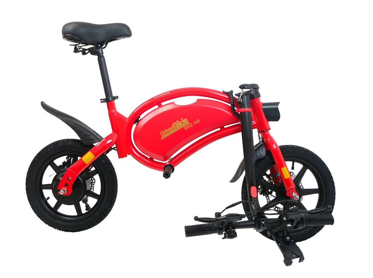 BICICLETA ELETRICA URBANGLIDE BIKE 140 RED image number 3
