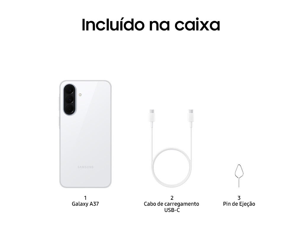 SMARTPHONE SAMSUNG GALAXY A37 5G 128GB BRANCO image number 6
