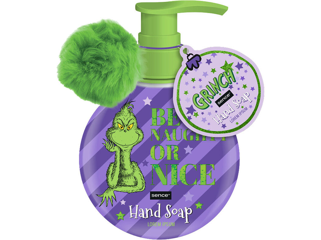 SABONETE L&Iacute;QUIDO GRINCH GLITTER GRINCHMAS 250ML image number 1