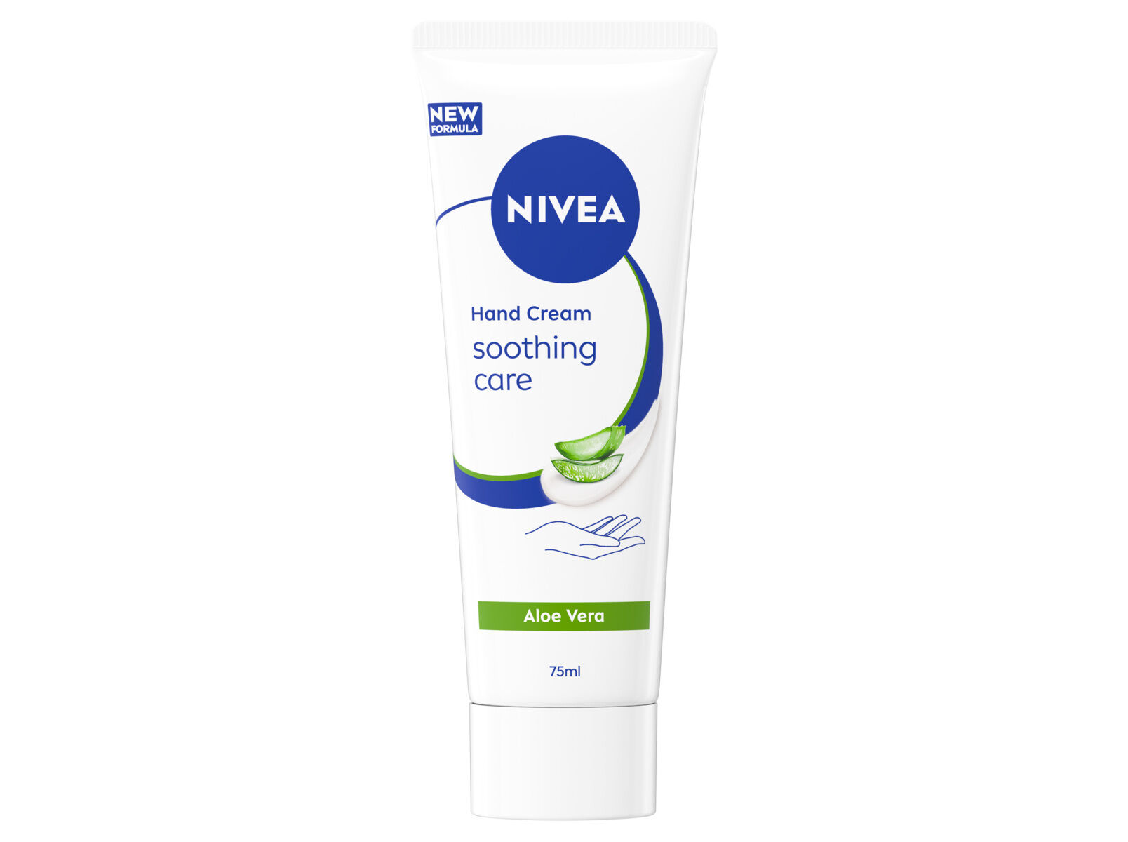 CREME DE M&Atilde;OS NIVEA ALOE VERA 75ML image number 0