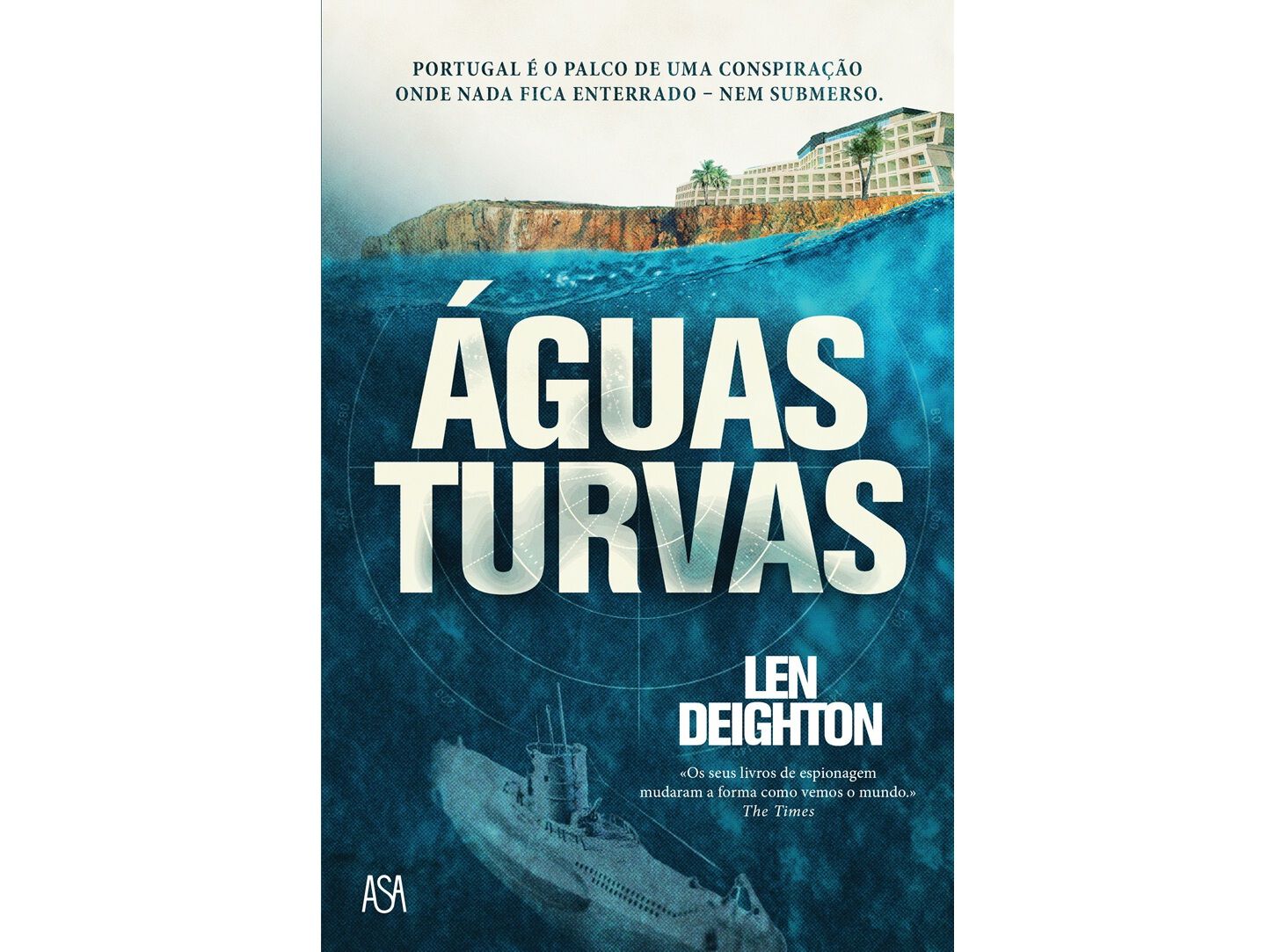 LIVRO &Aacute;GUAS TURVAS DE LEN DEIGHTON image number 0
