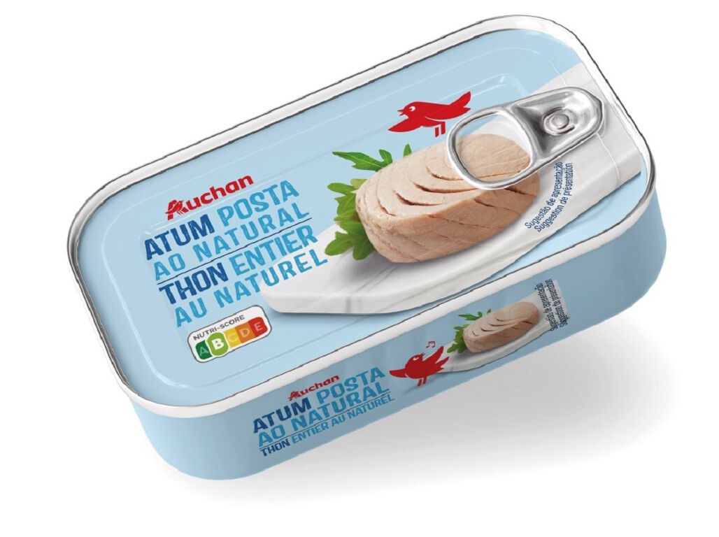 ATUM POSTA AUCHAN AO NATURAL 120 (84)G image number 0