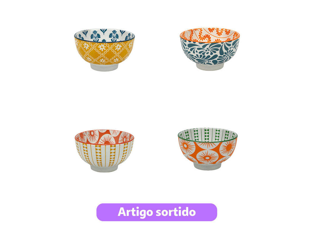 TA&Ccedil;A PORCELANA ACTUEL &Oslash;11.5X6.5CM 30CL MODELOS SORTIDOS