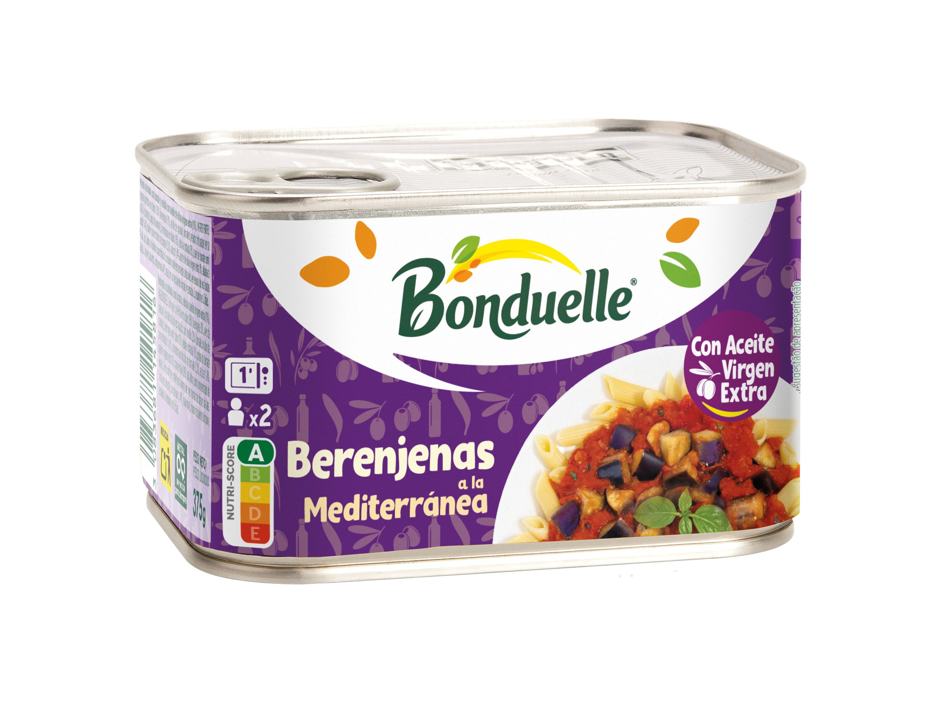 BERINGELAS BONDUELLE &Agrave; MEDITERRI&Acirc;NEA 375G image number 0