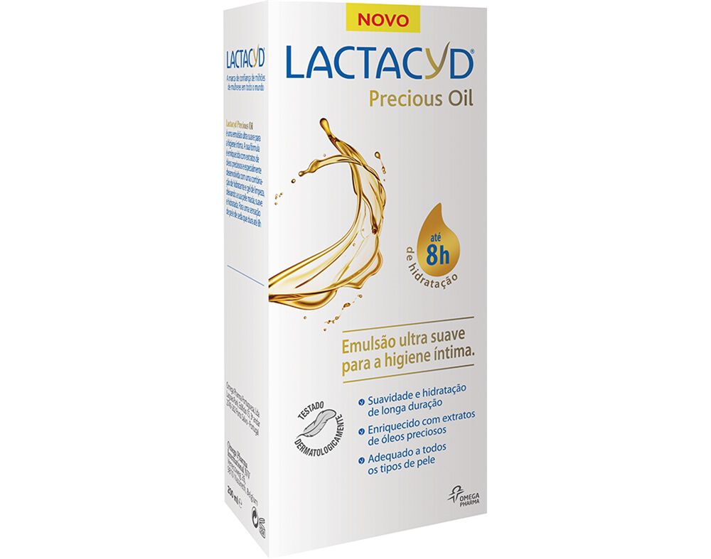 EMULS&Atilde;O LACTACYD INT&Iacute;MA PRECIOUS OIL 200ML