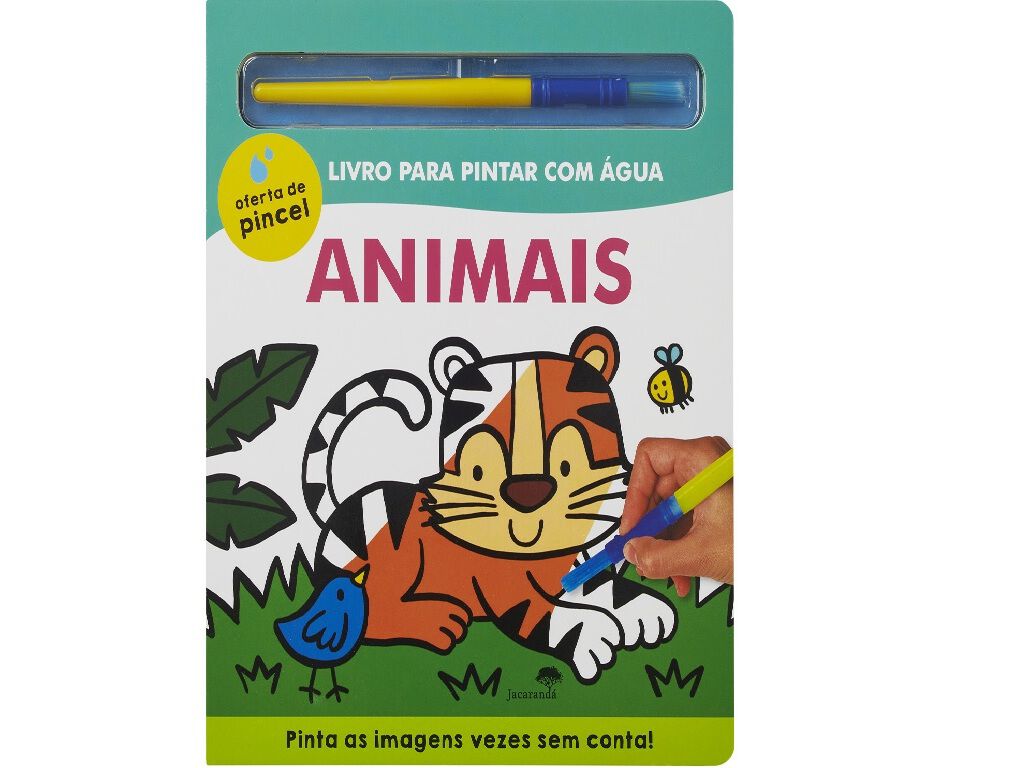 LIVRO ANIMAIS PARA PINTAR COM &Aacute;GUA DE AAVV image number 0