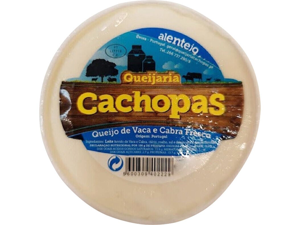 QUEIJO CACHOPAS FRESCO MISTURA UN 130G PRODUTO LOCAL