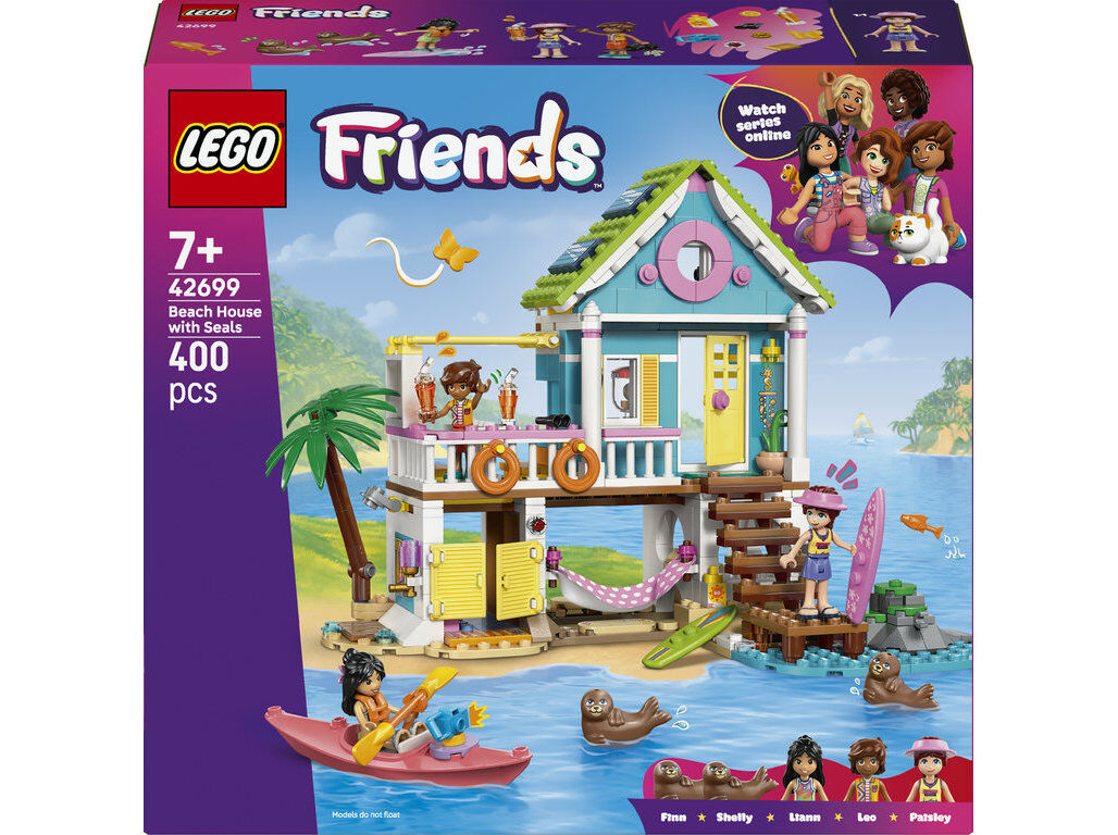 CASA DA PRAIA COM FOCAS LEGO FRIENDS 42699