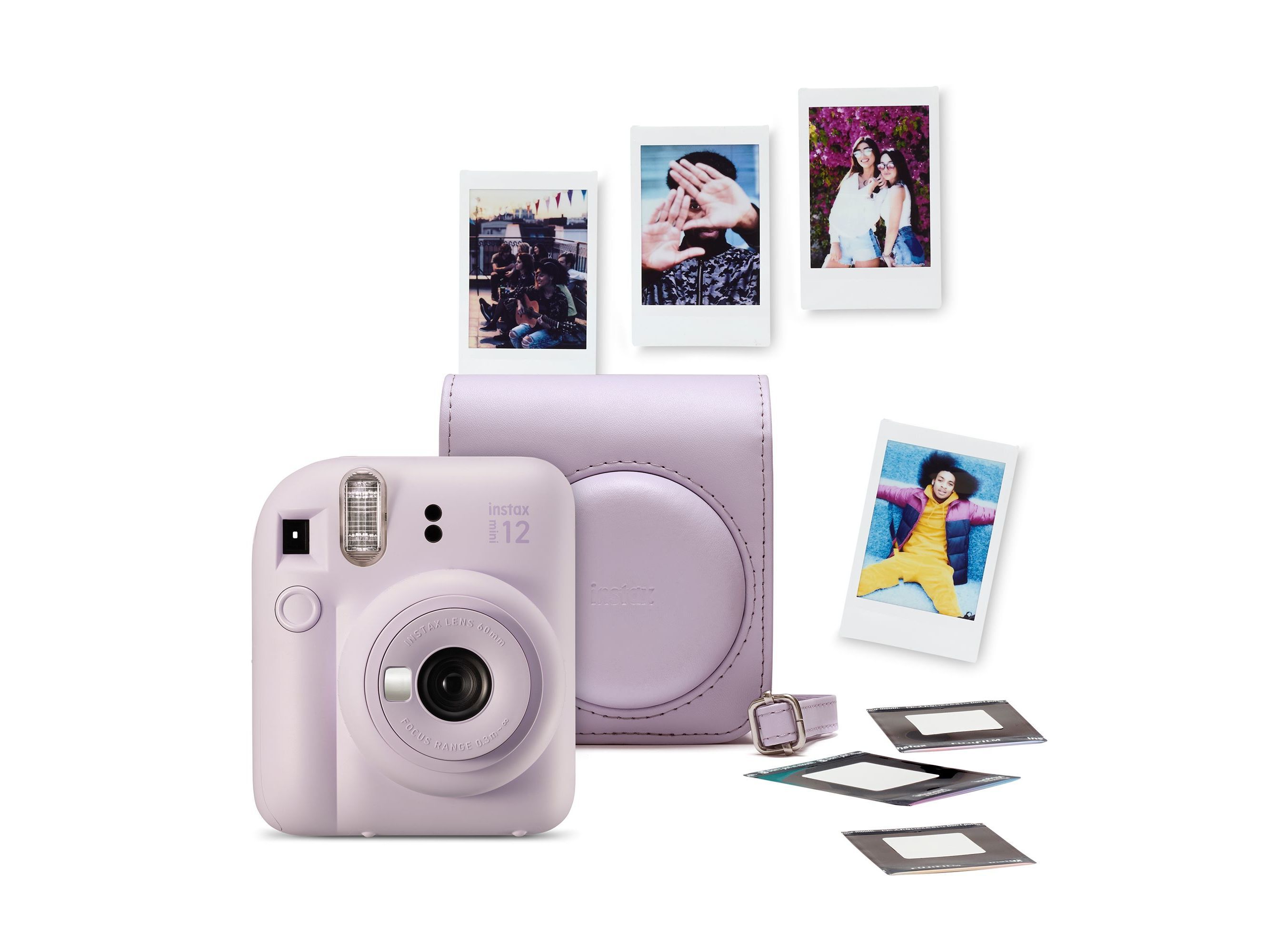 CAMARA ANAL&Oacute;GICA FUJIFILM MINI 12 LP BUNDLE PEAK 23 PURP image number 1