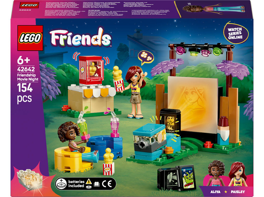 NOITE DE FILMES E AMIZADE LEGO LEGO FRIENDS 42642 image number 0