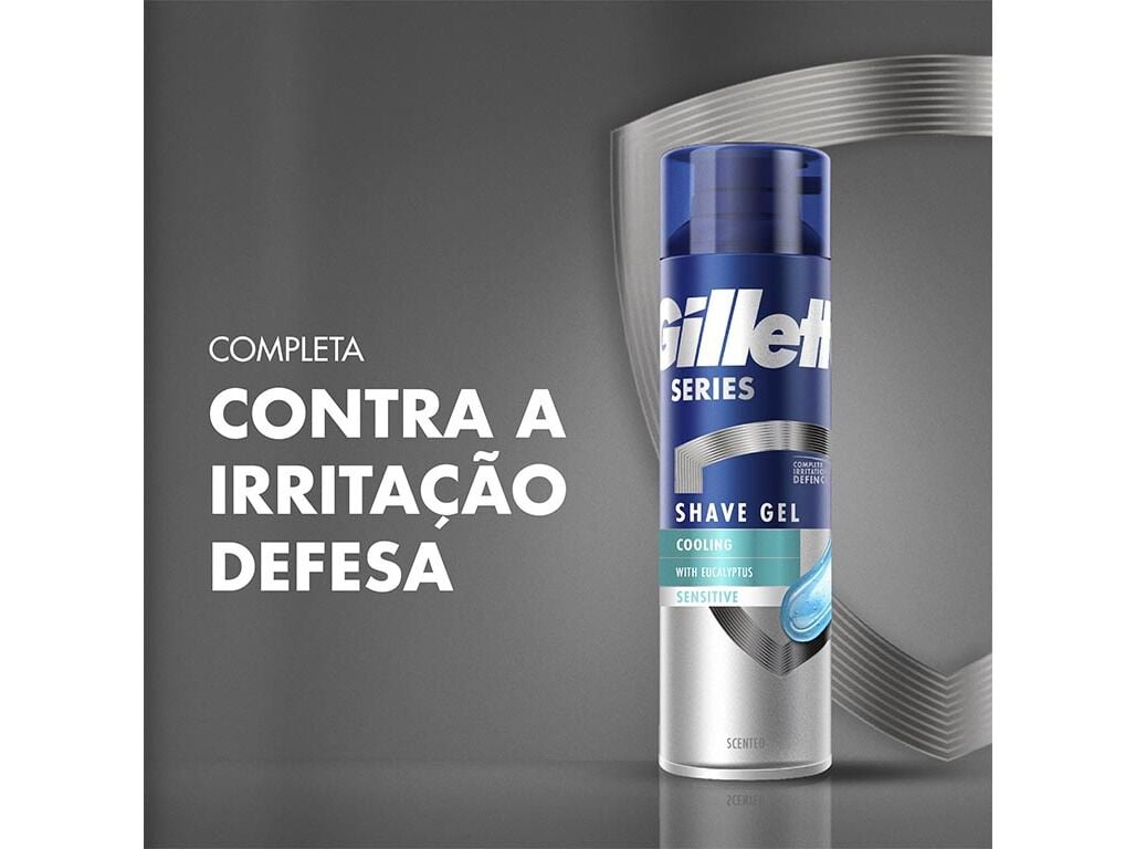GEL BARBEAR GILLETTE SERIES REFRESCANTE 200ML image number 5