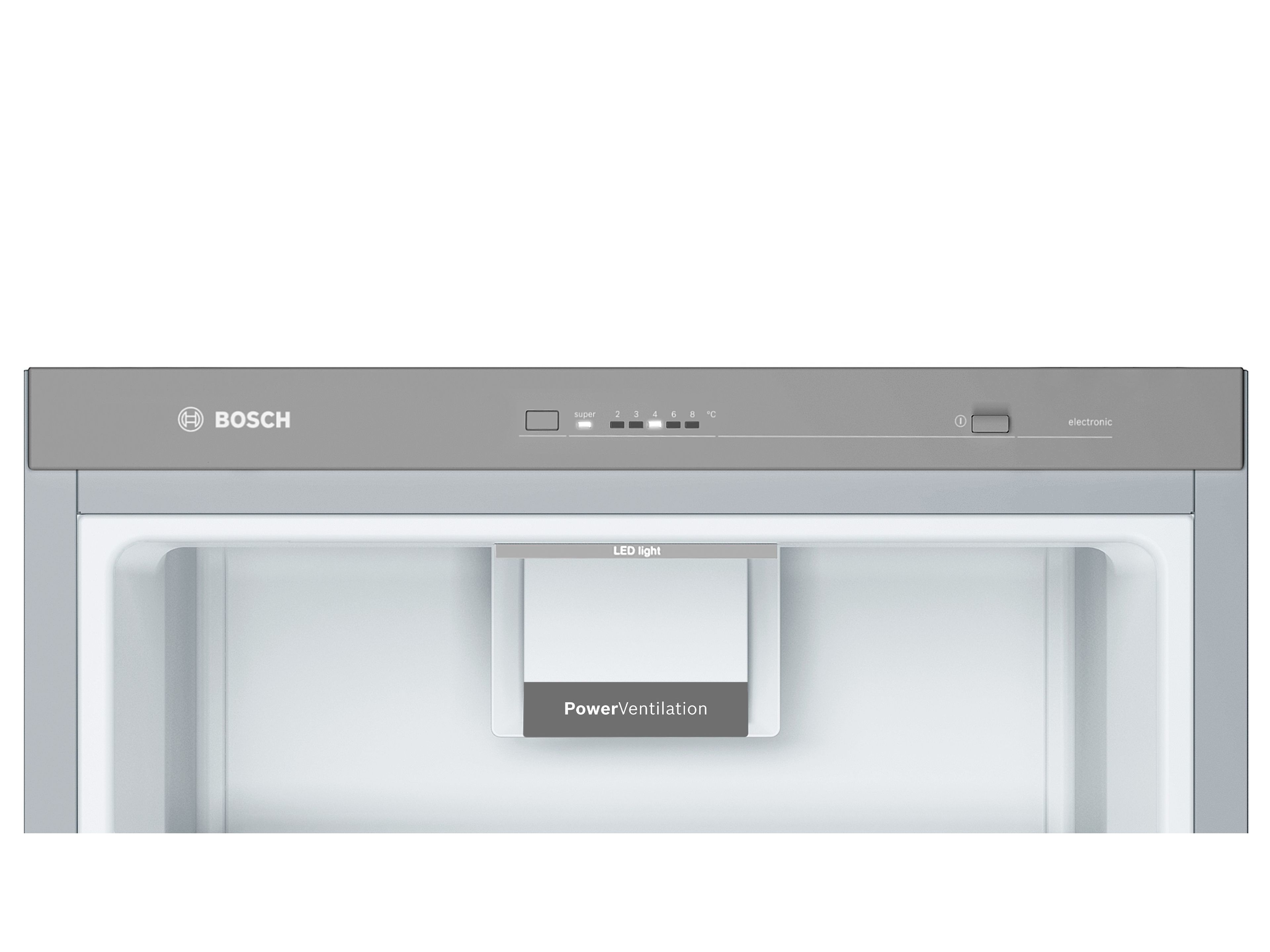 FRIGOR&Iacute;FICO 1 PORTA BOSCH KSV33VLEP INOX E 324L image number 4