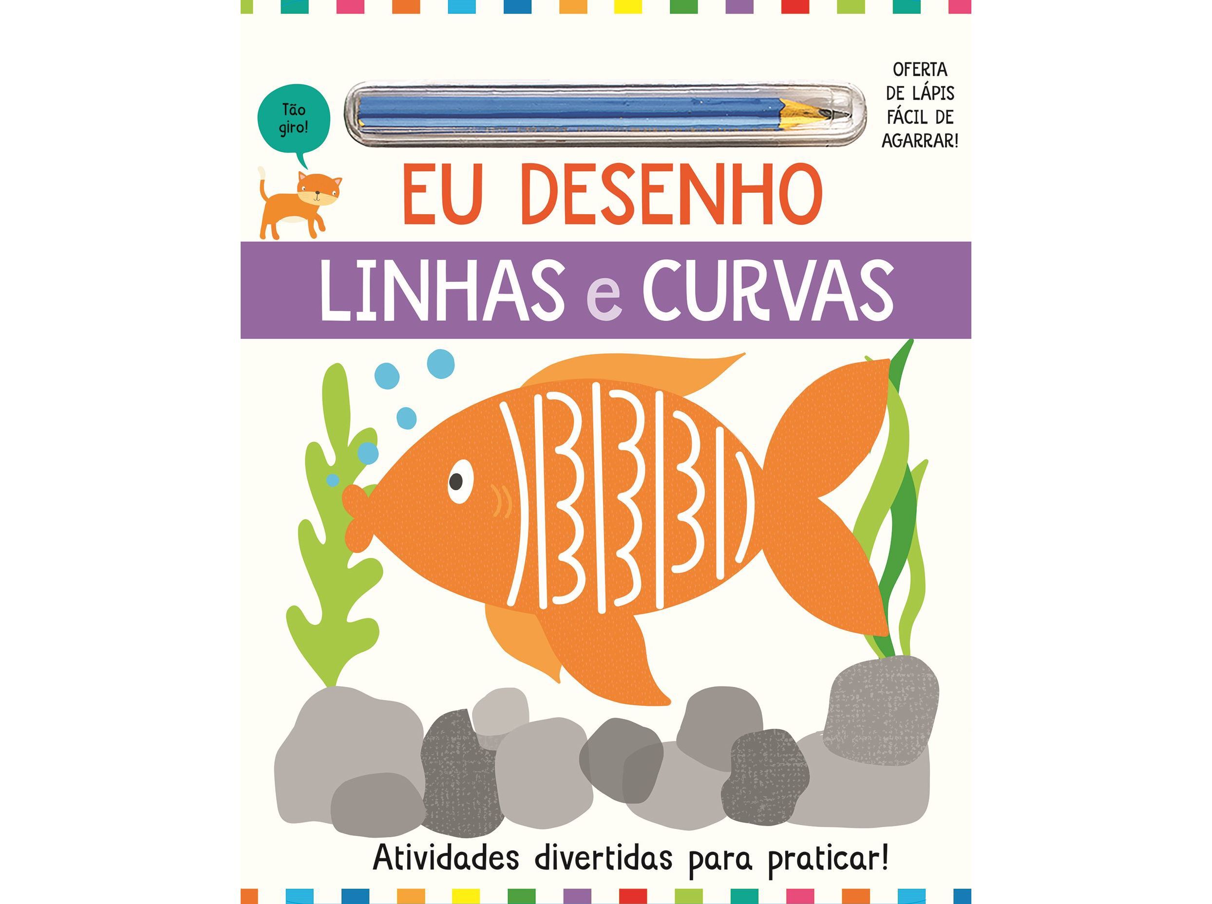 LIVRO EU DESENHO LINHAS E CURVAS image number 0