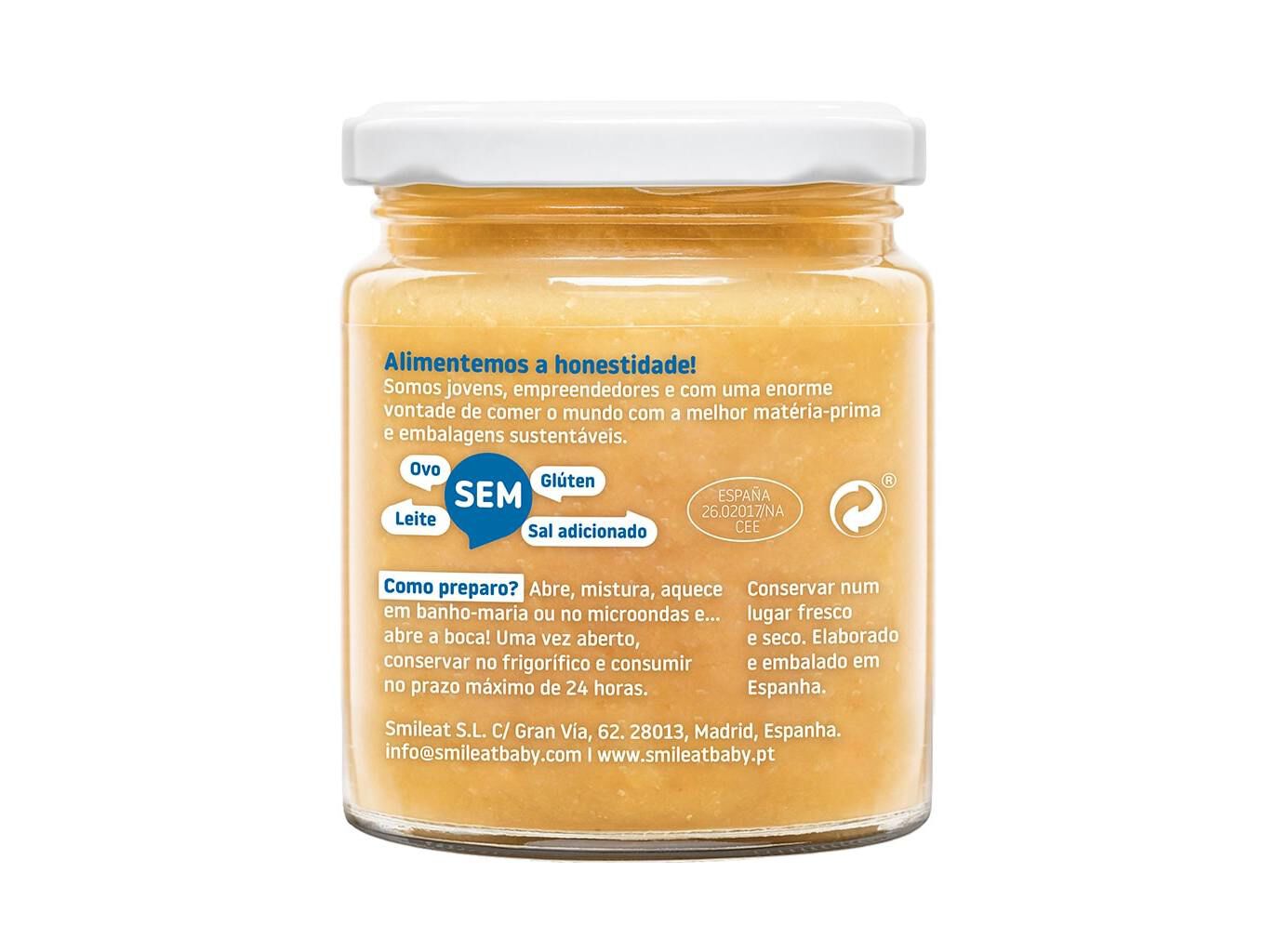 REFEI&Ccedil;&Otilde;ES SMILEAT BIO PESCADA LEGUMES 230GR image number 2