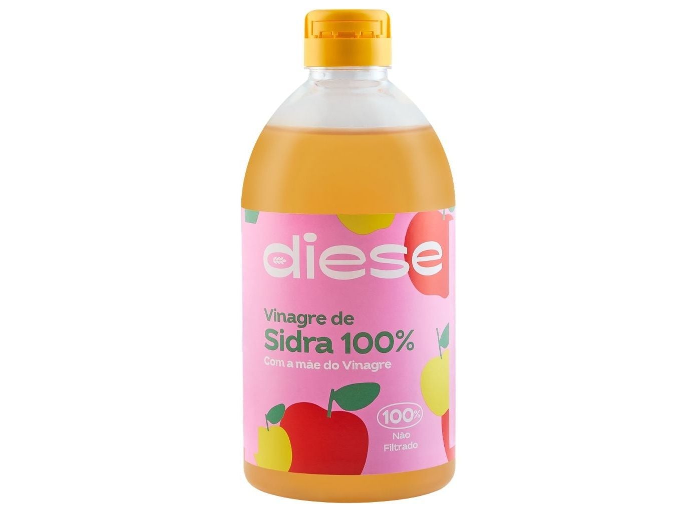 VINAGRE DE SIDRA DIESE N&Atilde;O FILTRADO 500ML image number 0