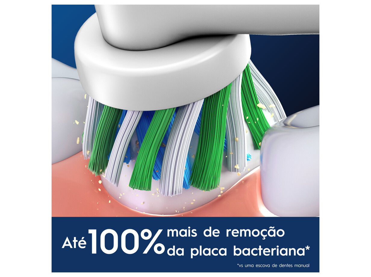 RECARGA ORAL B PRO CROSS ACTION WHITE 6CT image number 1