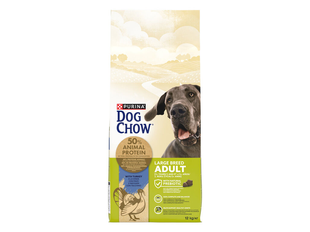 RA&Ccedil;&Atilde;O PARA C&Atilde;O DOG CHOW RA&Ccedil;AS GRANDES PERU 12KG image number 1