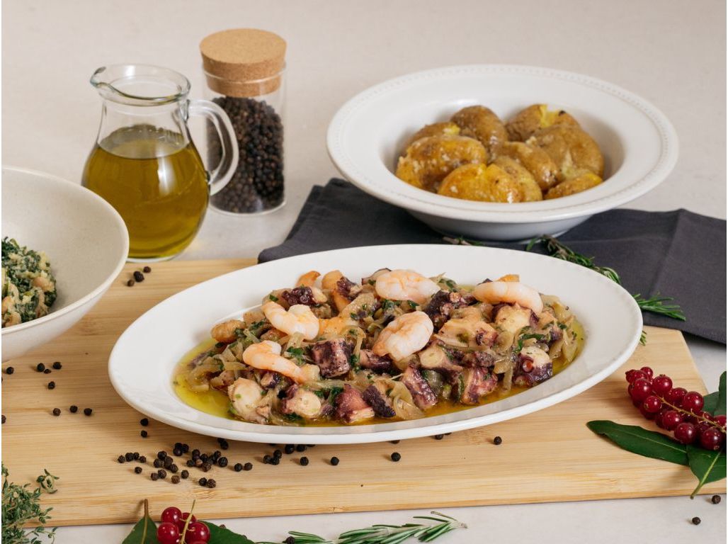 LAGARADA SABORES AUCHAN POLVO COM BATATA 600 G image number 1