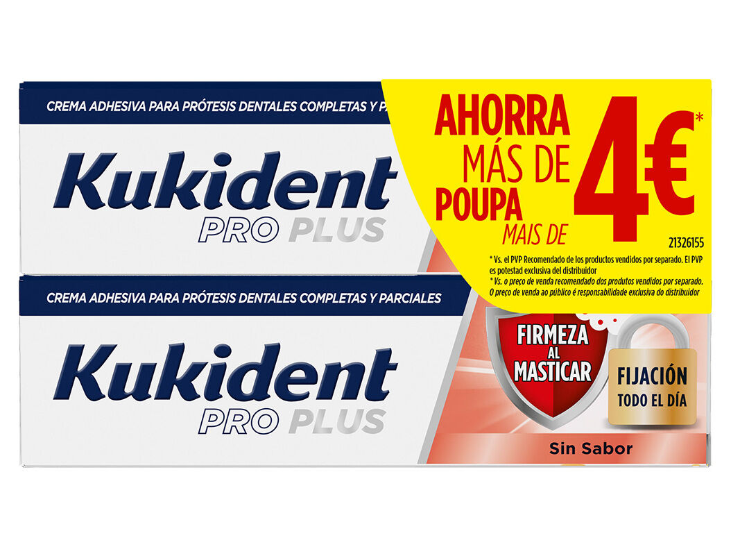 CREME ADESIVO KUKIDENT PRO FIRMEZA 2X40G