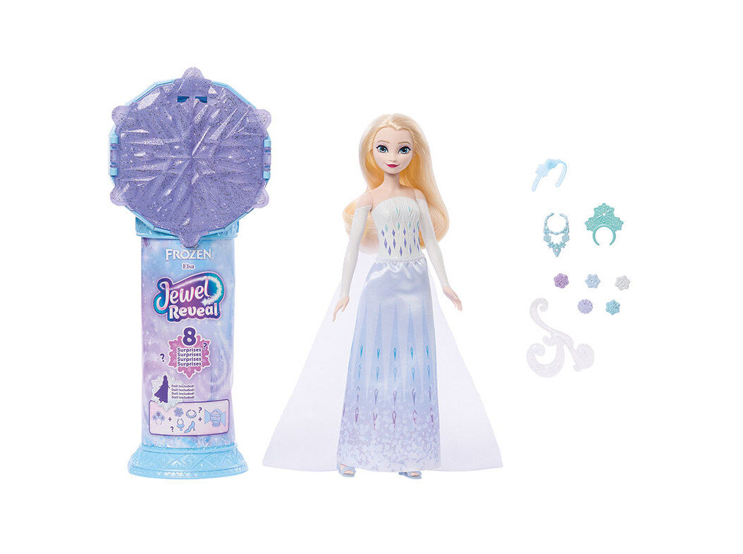 BONECA ELSA FROZEN JOIAS REVEAL image number 0