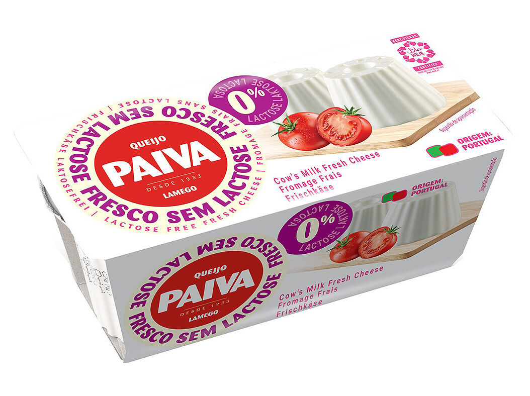 QUEIJO FRESCO PAIVA SEM LACTOSE 2X62.5G