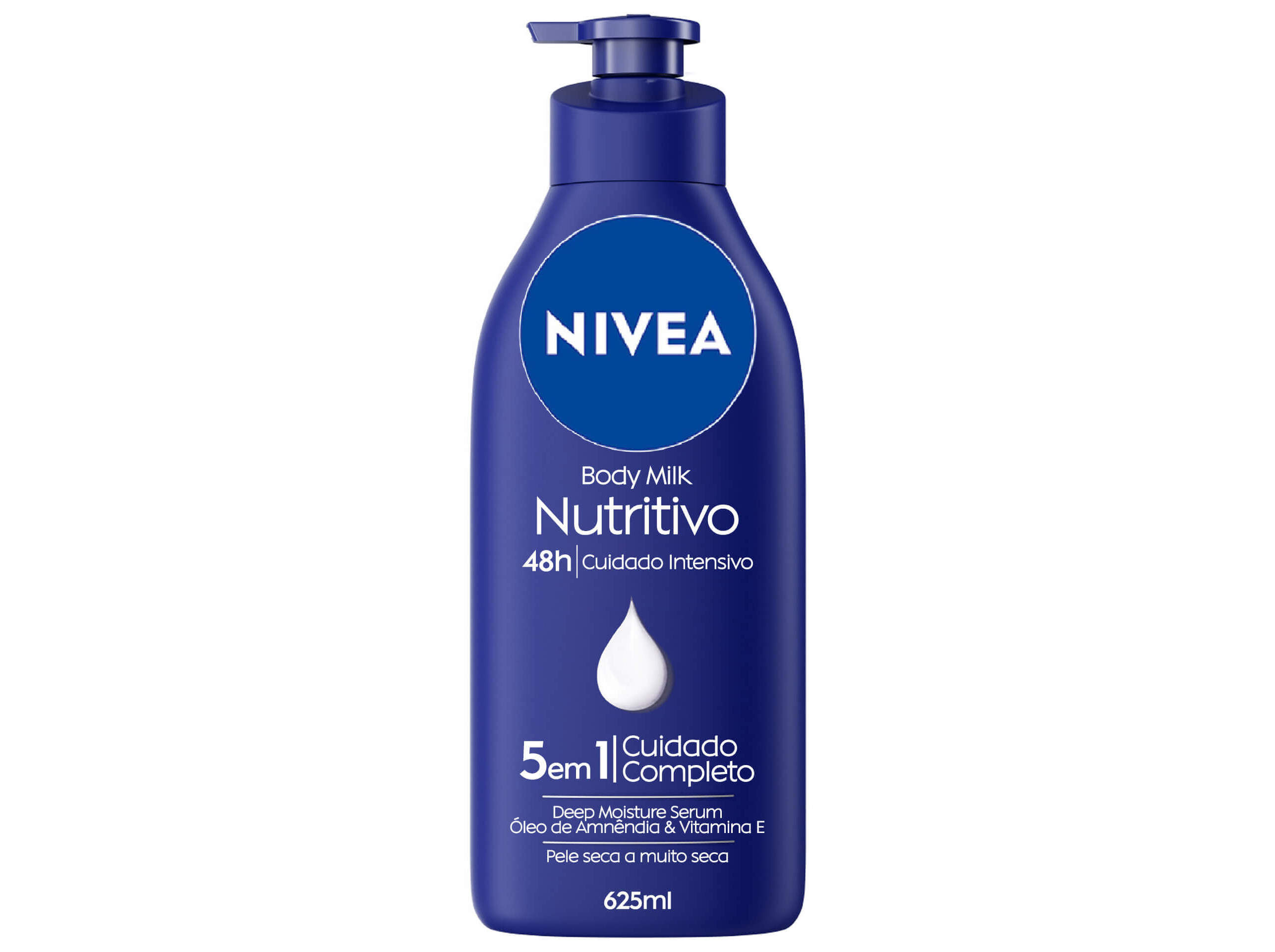 Leite Corporal Body Milk com Doseador NIVEA 625 ml image number 0